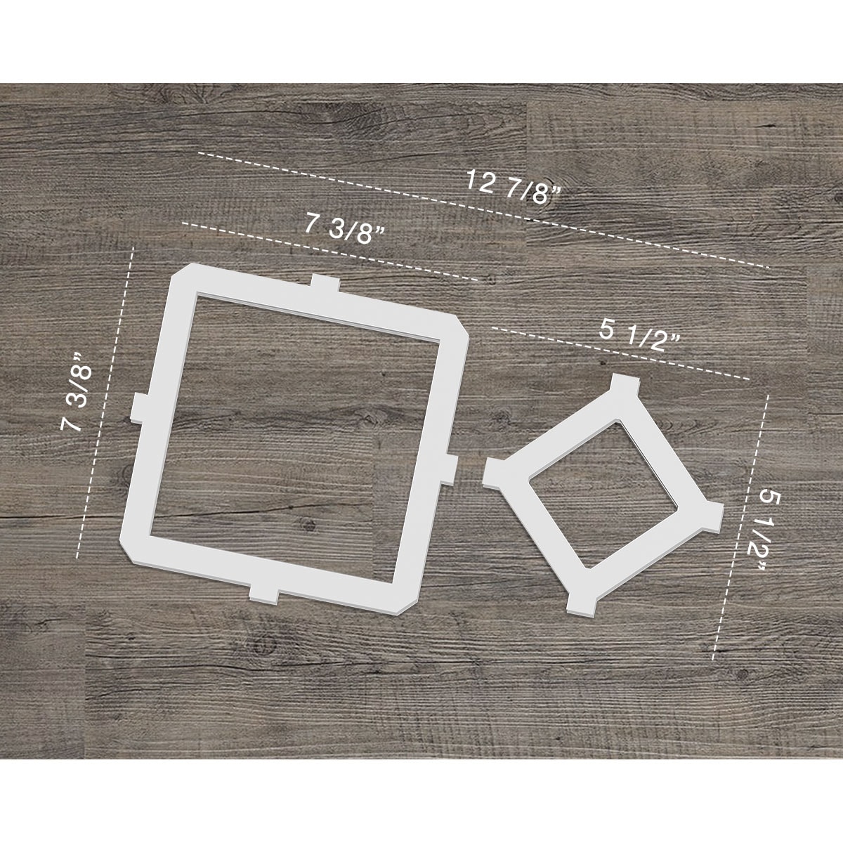 Ekena Millwork WALP08X08ARC Wall-Panels - View #2