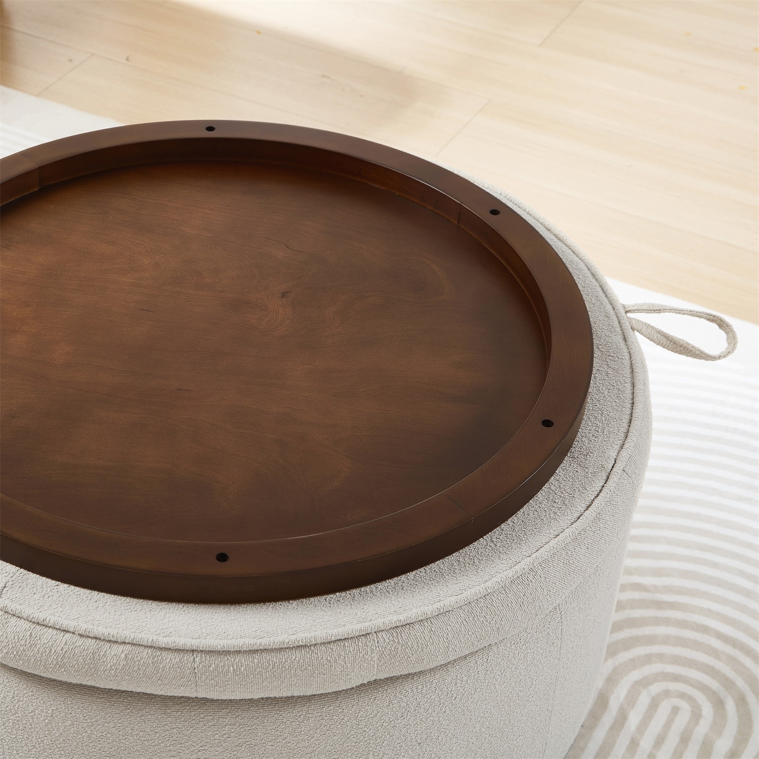 Dimakai DK-NH30228W Indoor-Ottomans - View #7