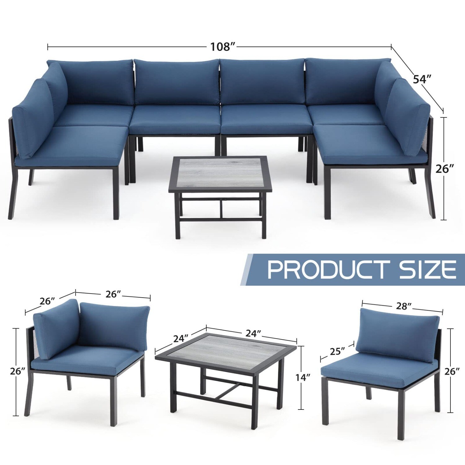 AECOJOY 16317DL-LS01 Patio-Sofas-Daybeds - View #5