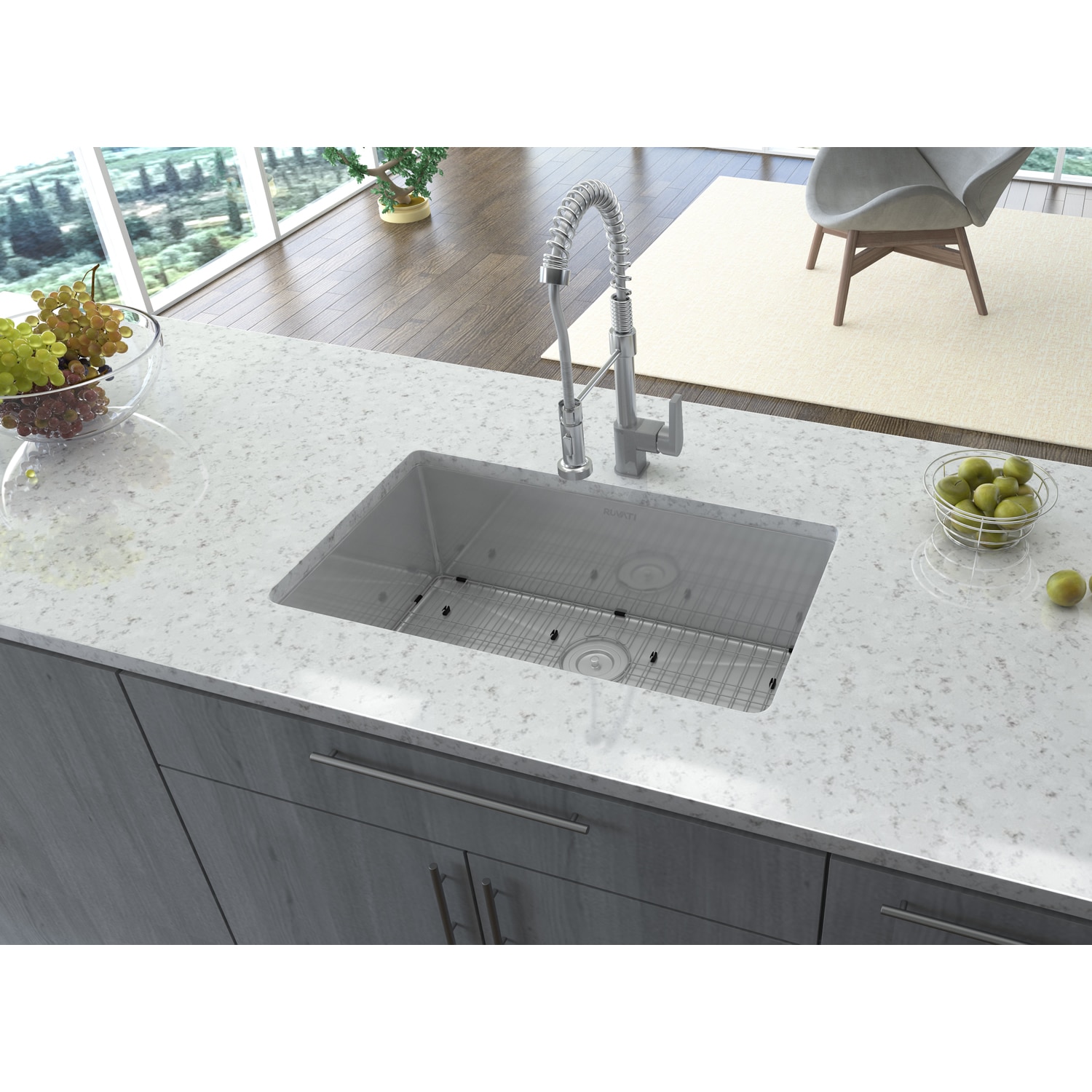 Ruvati RVH7126 Kitchen-Sinks - View #9