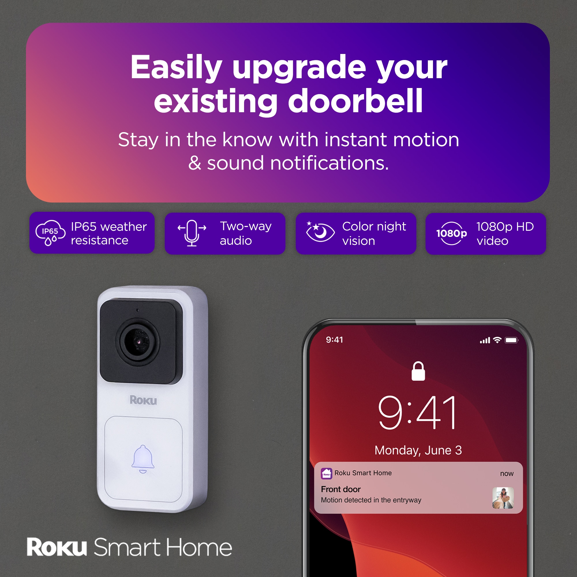 Roku DS10005 Video-Doorbells - View #2