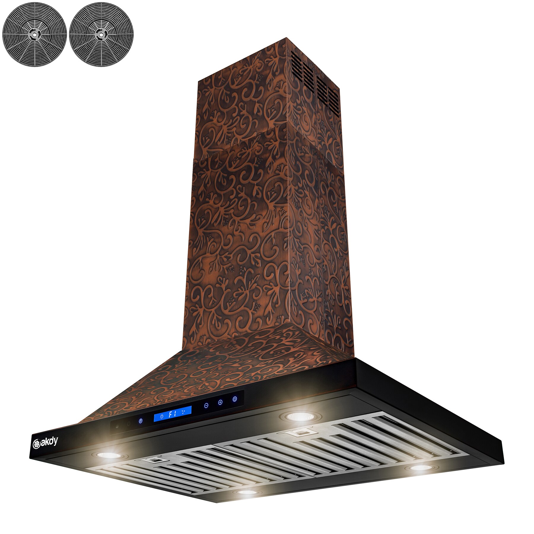 AKDY RH0401CFL Island-Range-Hoods - View #6