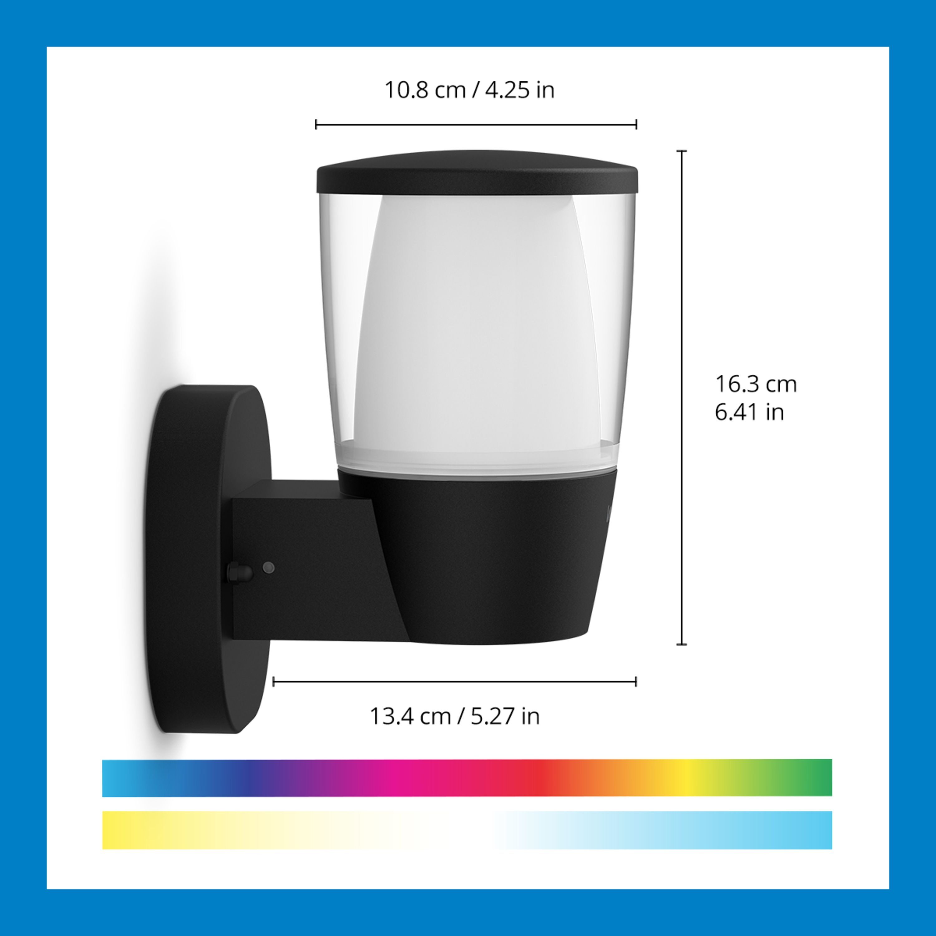 WiZ 604447 Outdoor-Wall-Lighting - View #2