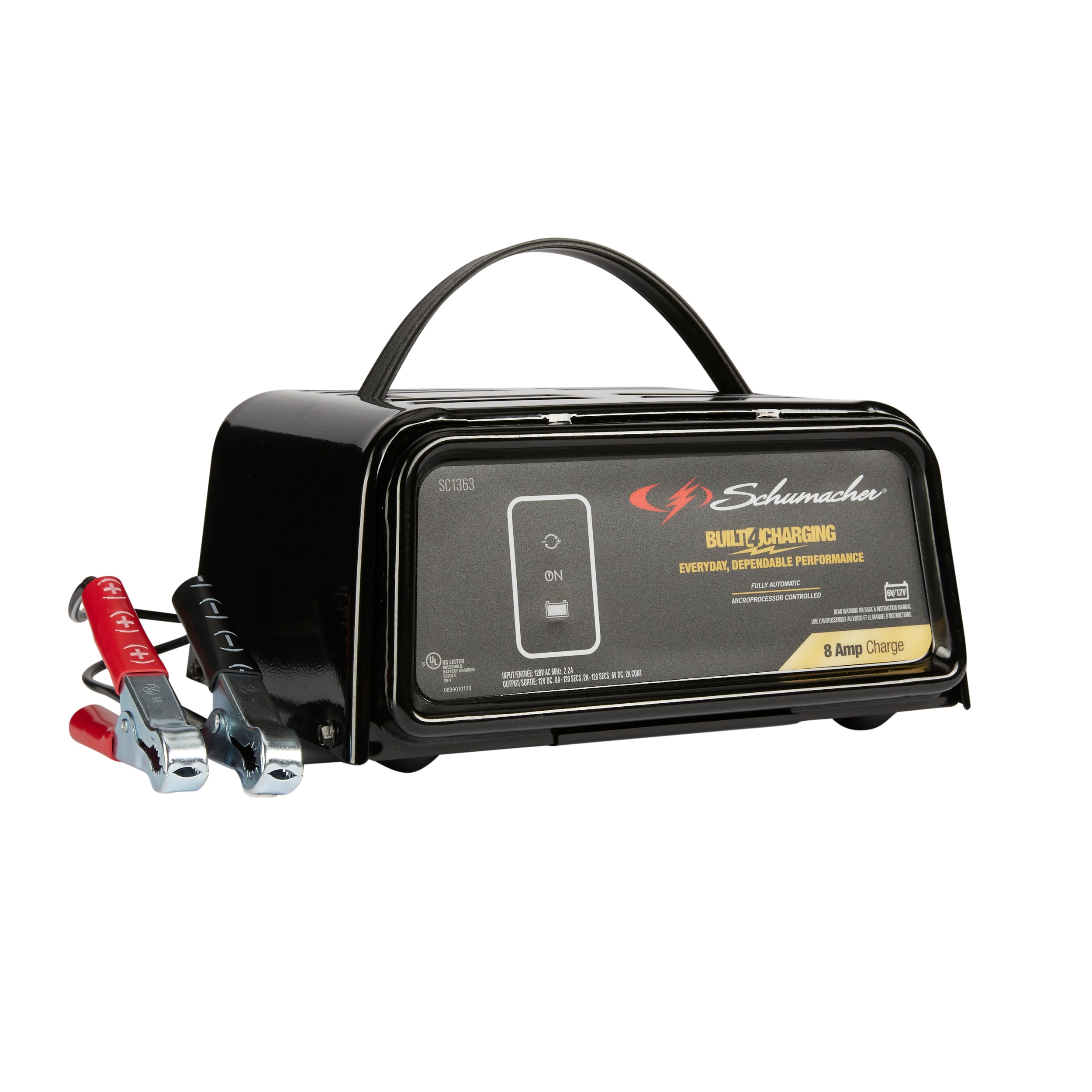 Schumacher Electric 15-Amp 12-Volt Car Battery Charger in the Car Battery  Chargers department at