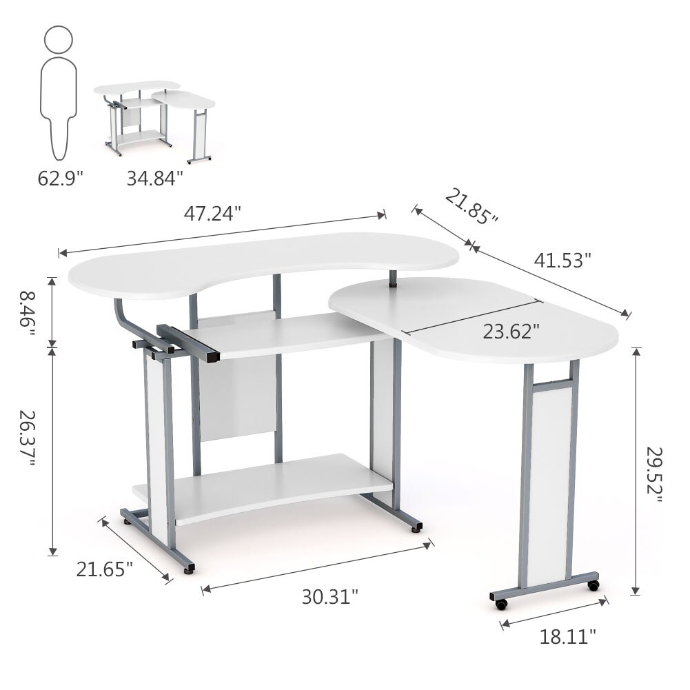 Tribesigns HOGA0978 desks - View #9