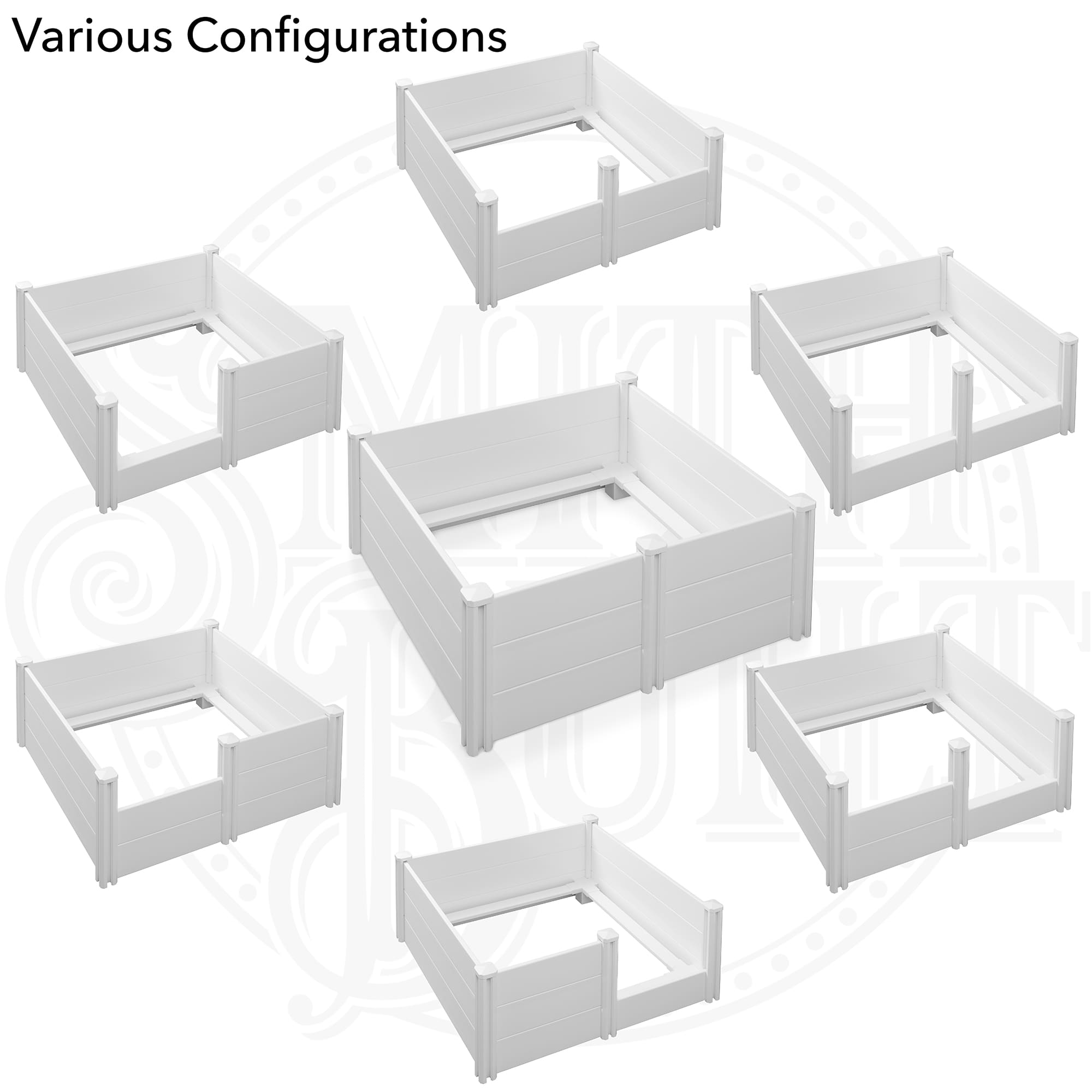 SmithBuilt PET-WHP-B4184-WHT Pet-Crates-Carriers - View #3