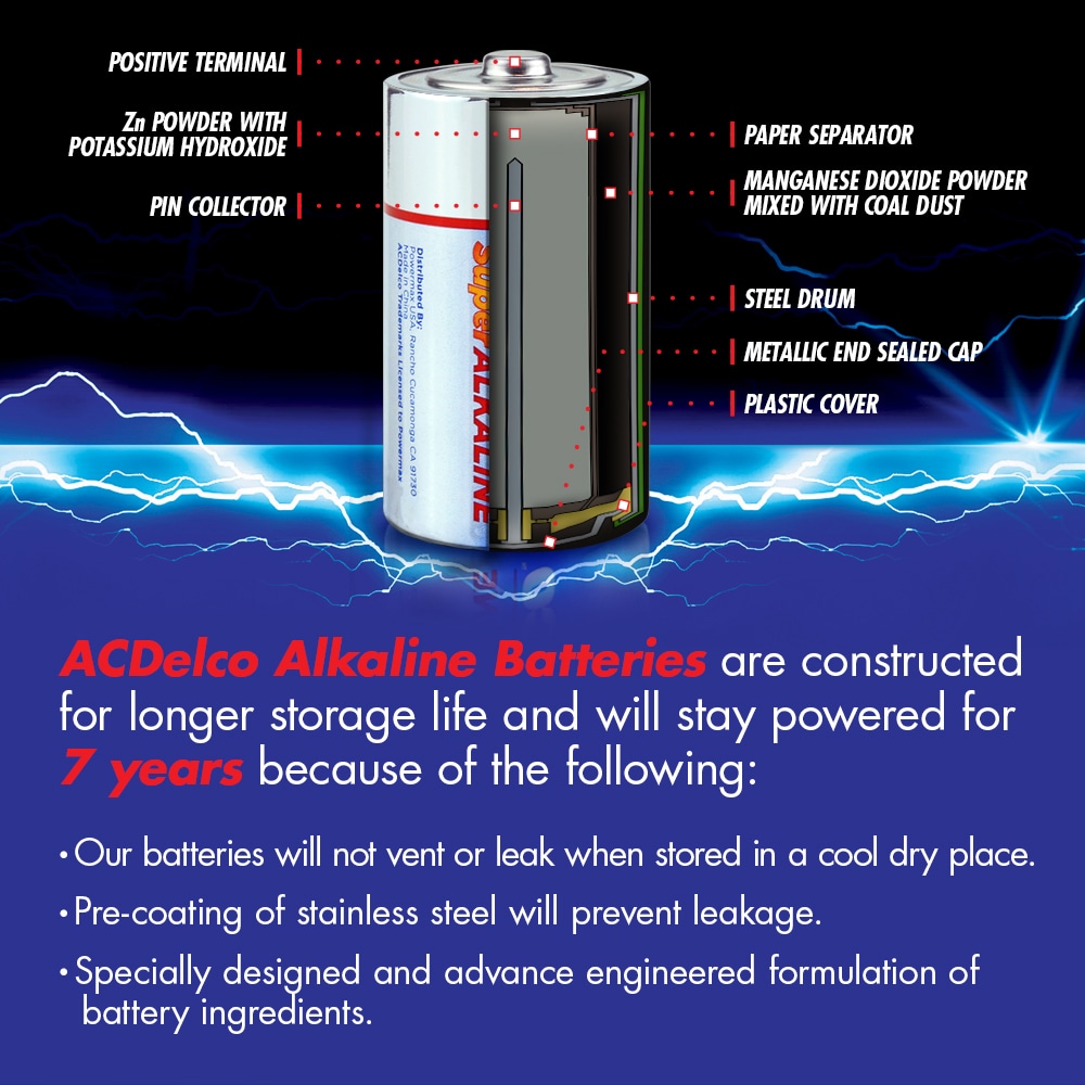 ACDelco AC262 D-Batteries - View #5