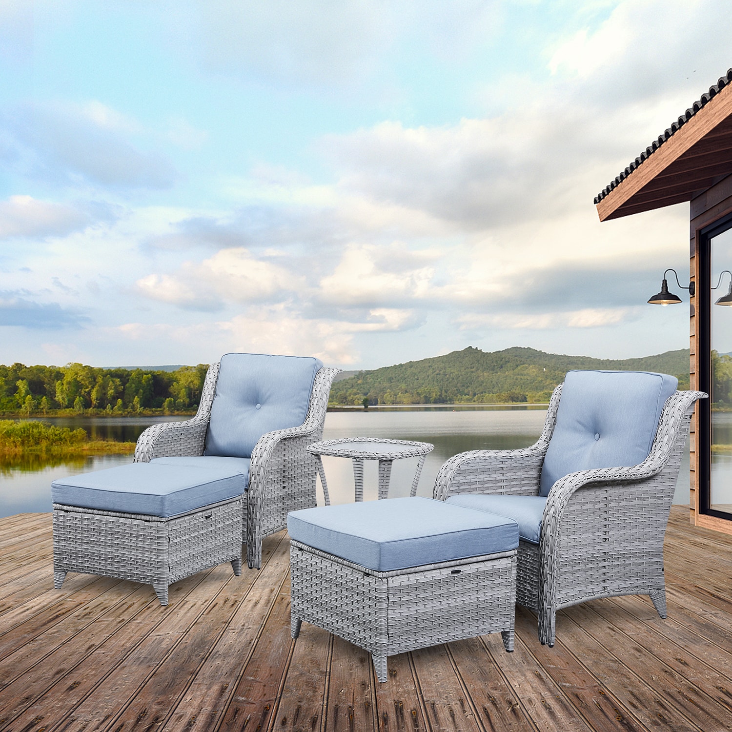 Rilyson FS76072075-BB Patio-Conversation-Sets - View #2