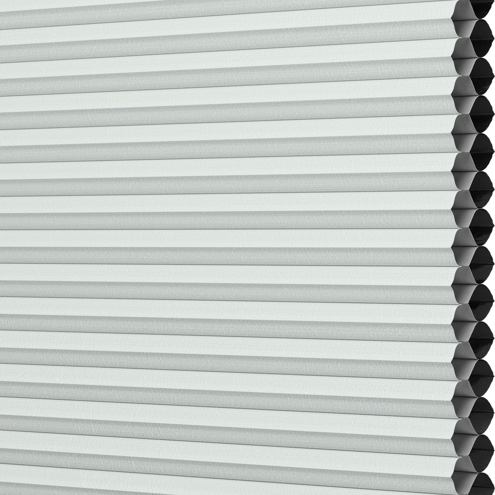 LEVOLOR 511535 Designer Colors Cool White Blackout Polycotton 1/2-in Double Designer Colors Cellular shade swatch