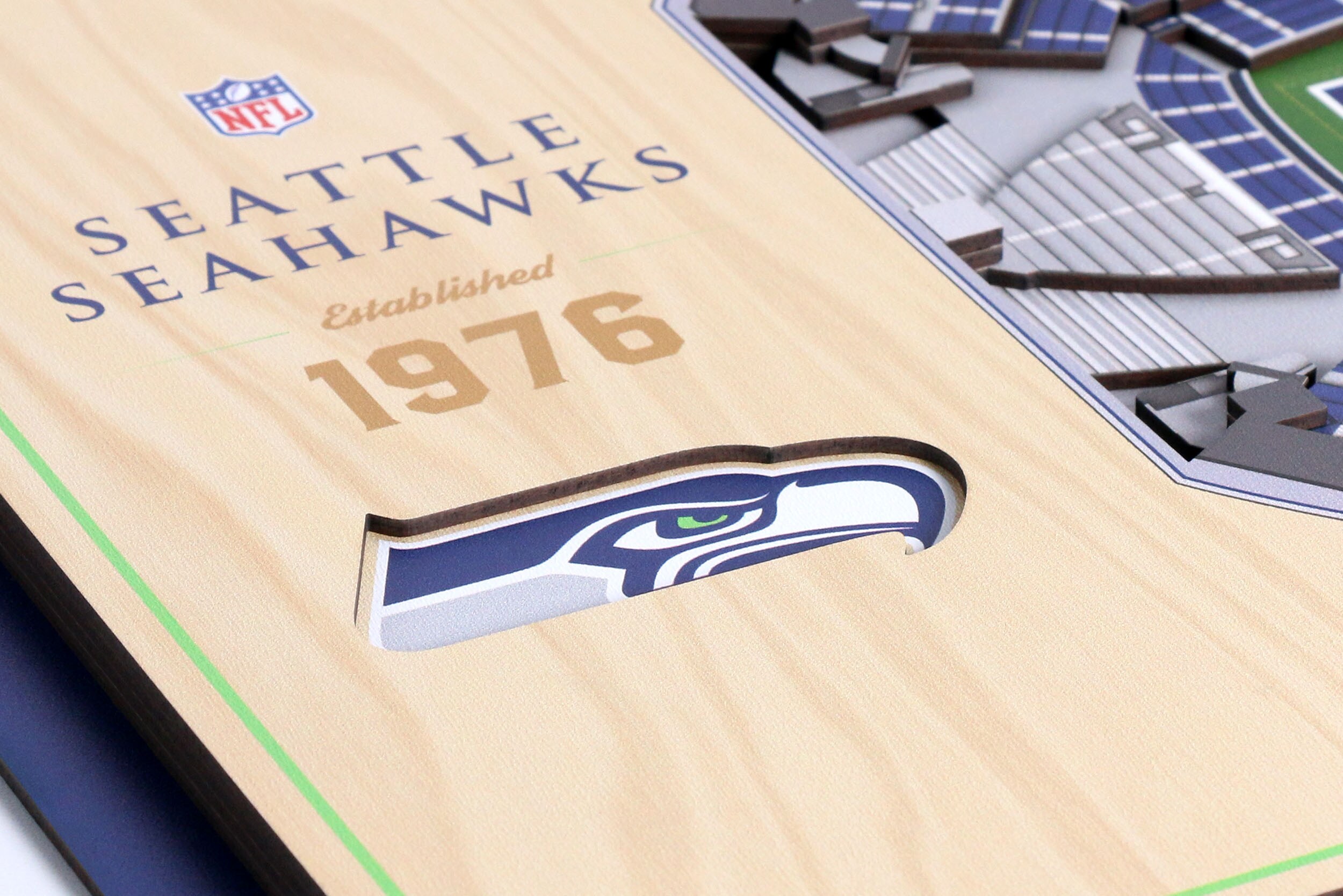 NFL Seattle Seahawks StadiumViews 3-D Wall Art - Century Link