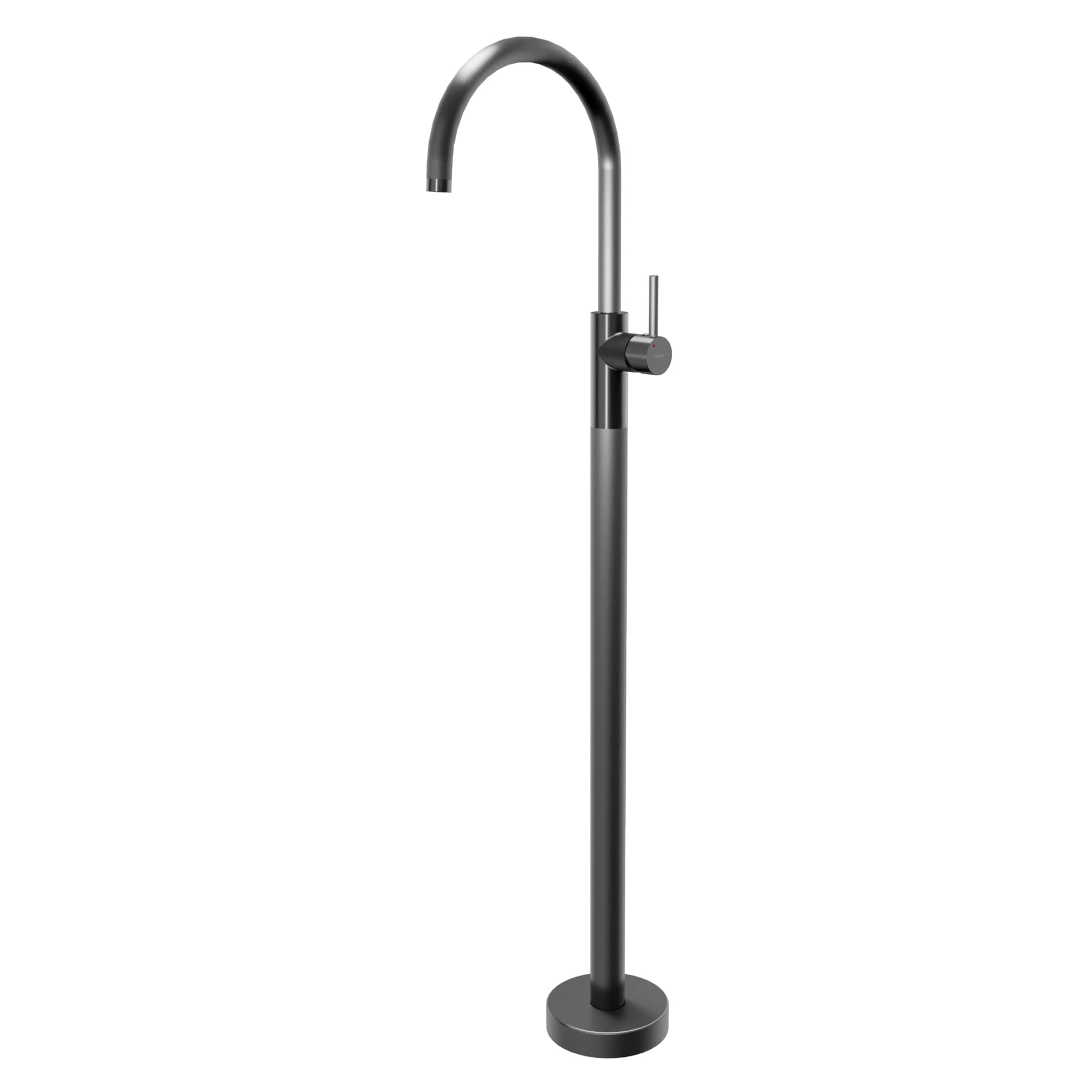 Karran KBF650GG Howick Gunmetal Grey Single hole 1-handle WaterSense High-arc Residential Handle Bathroom Sink Faucet