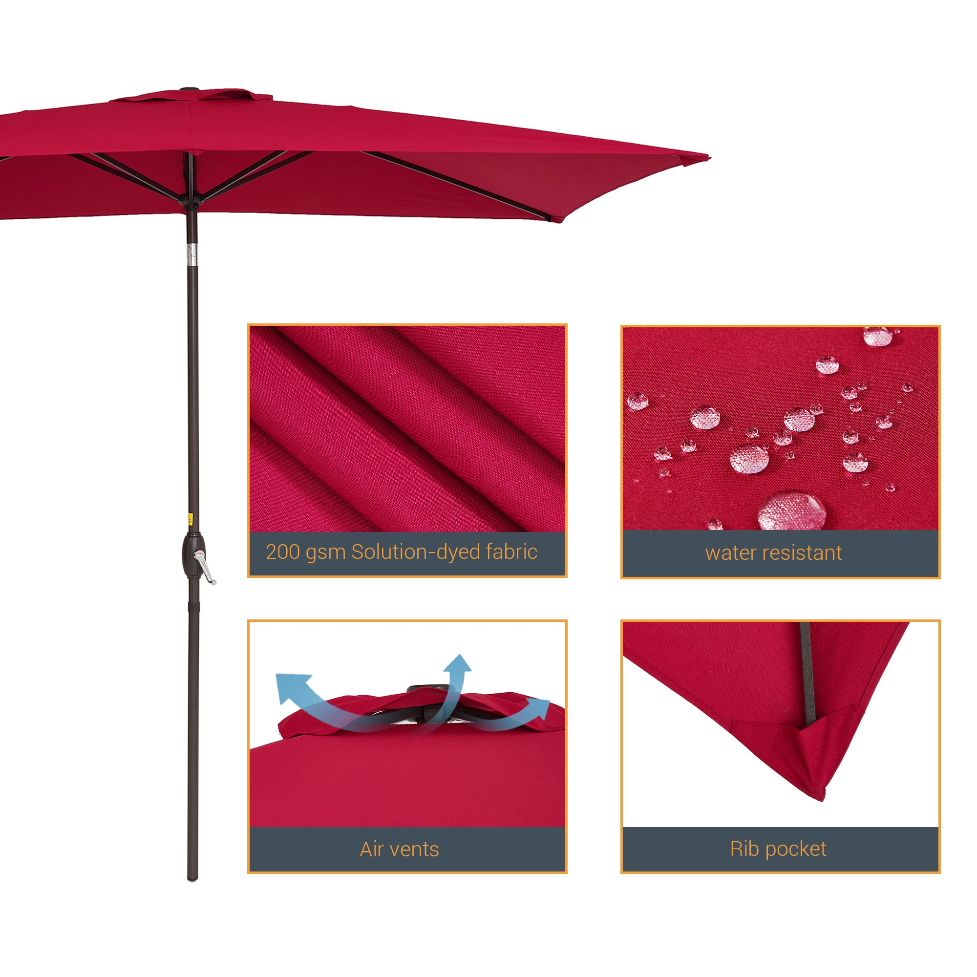 ACEGOSES LW-R16RD Umbrellas-2 - View #2