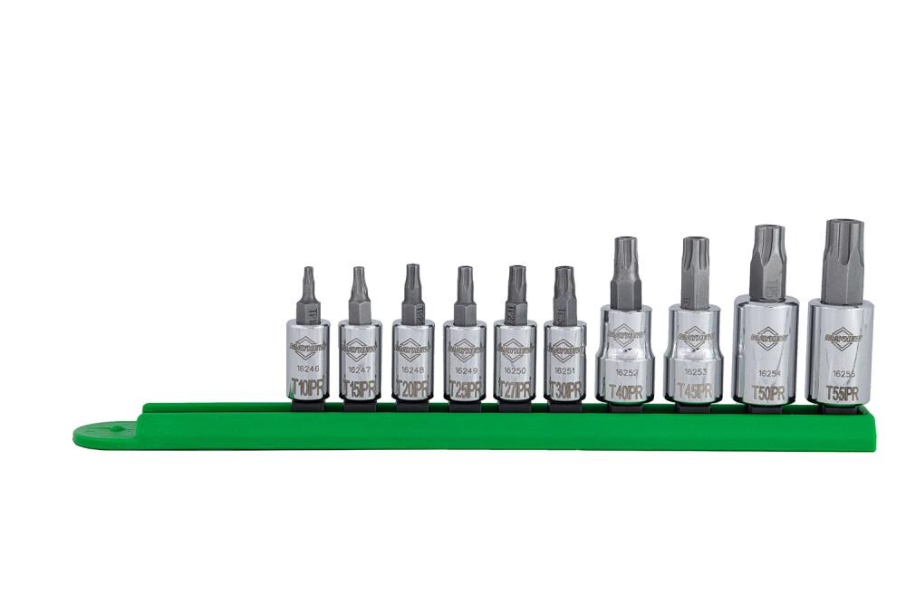Mayhew 16016 Standard (SAE) Shallow Socket Set 10 -Pieces