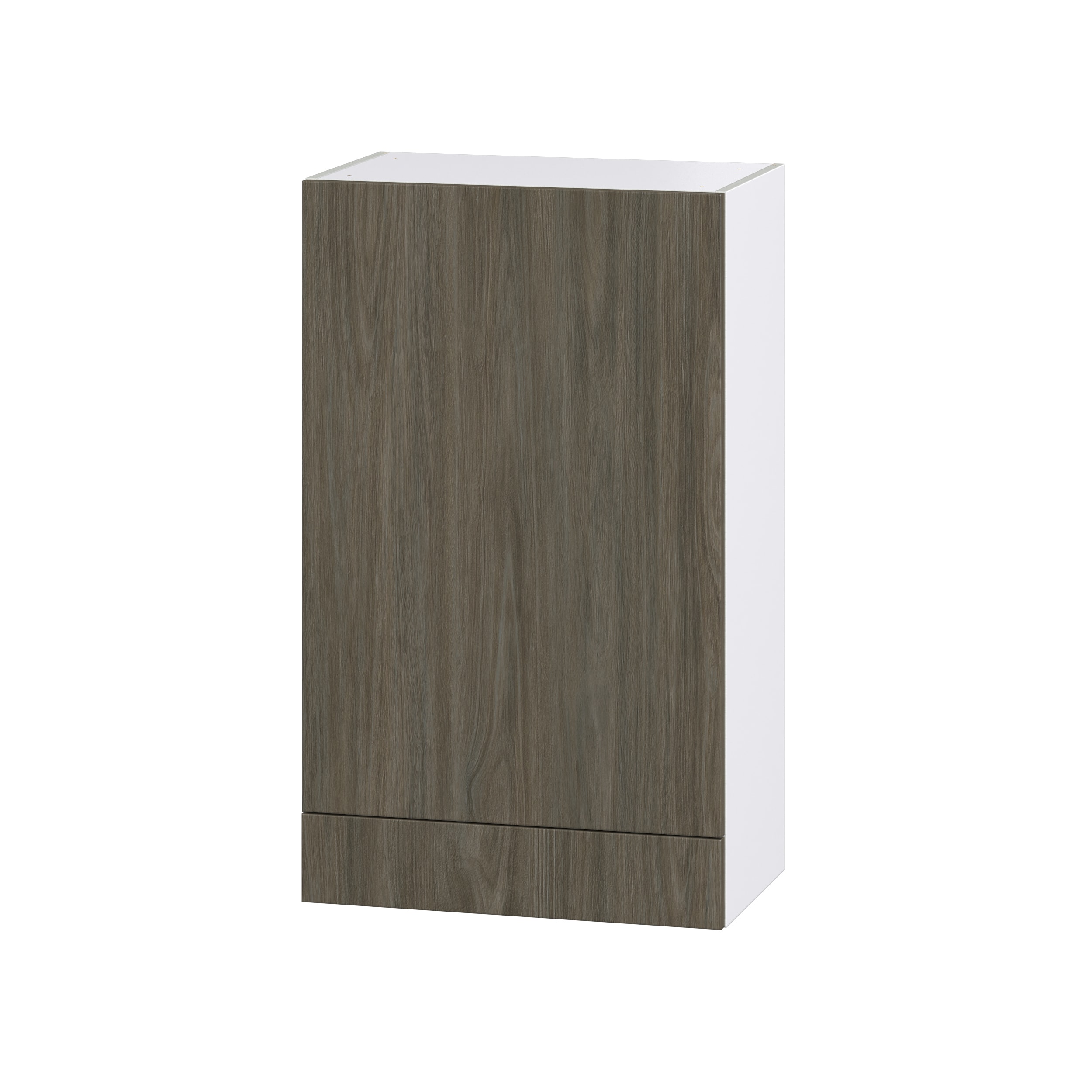 Hugo&Borg DSW2440A(L/R)-SA Savane 24-in W x 40-in H x 14-in D Textmel Wall Fully assembled Cabinet (Flat Panel Slab)