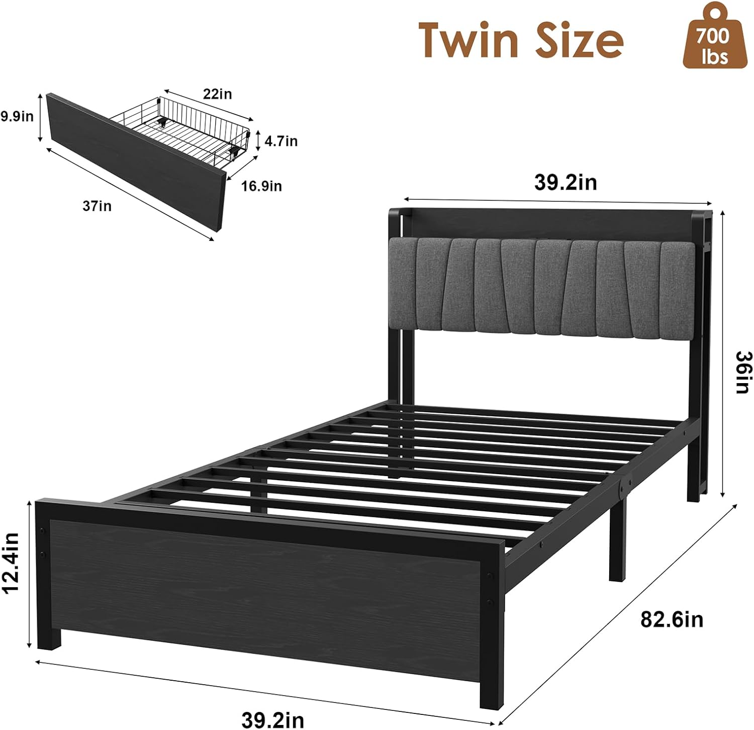 Garvee JMH0122-PHO-16G8BZPG beds - View #2