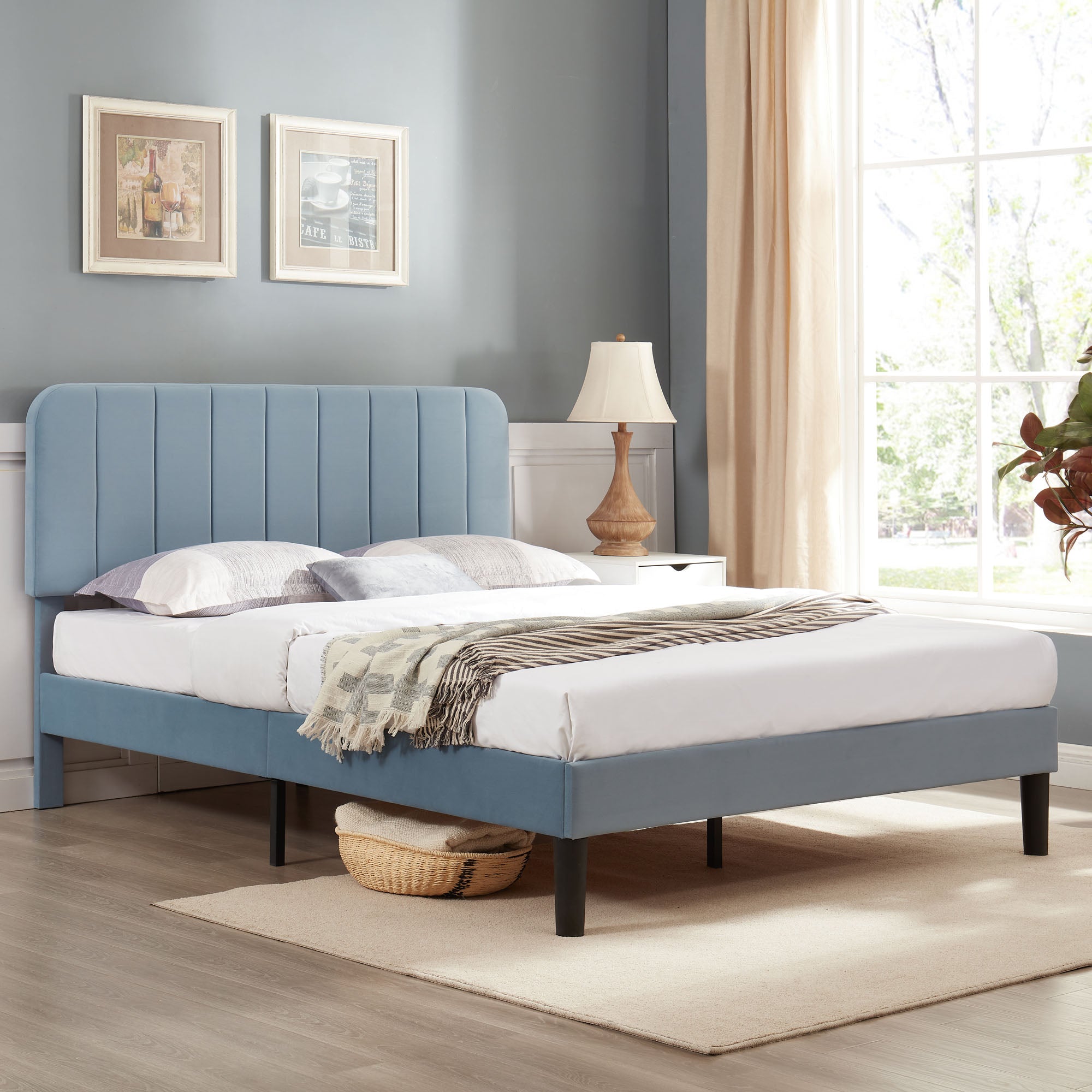 Vecelo LOE-CY-FB01-LBLU beds - View #2