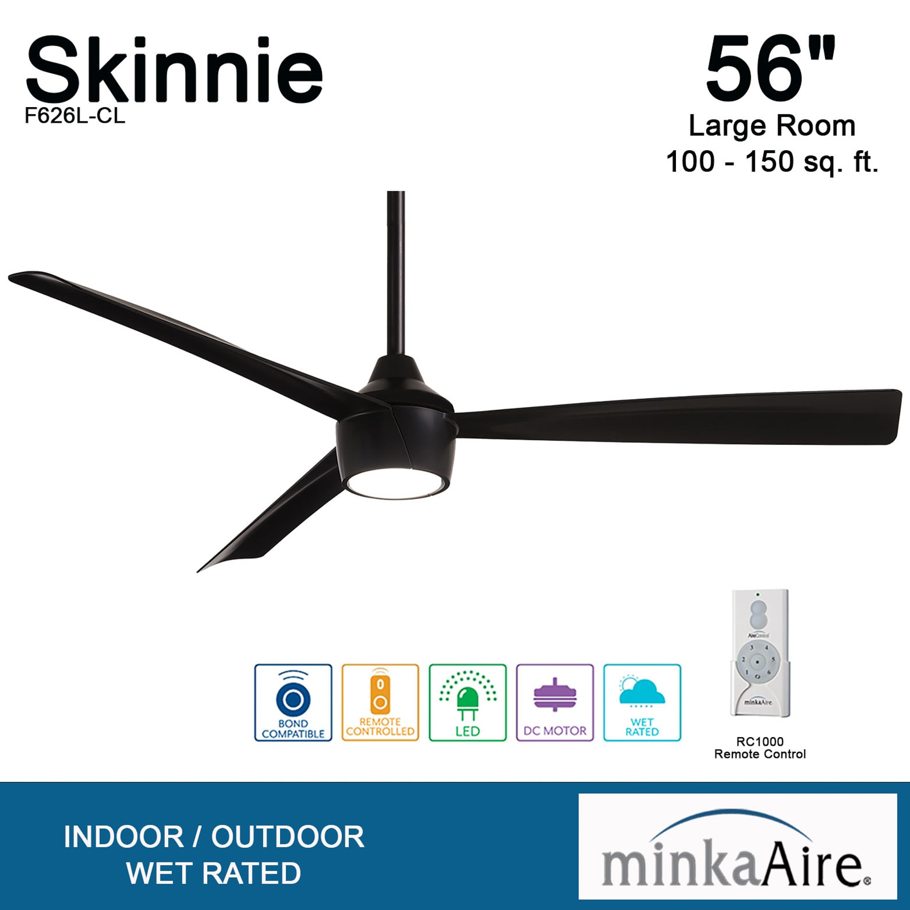 Minka Aire F626L-CL Ceiling-Fans - View #6