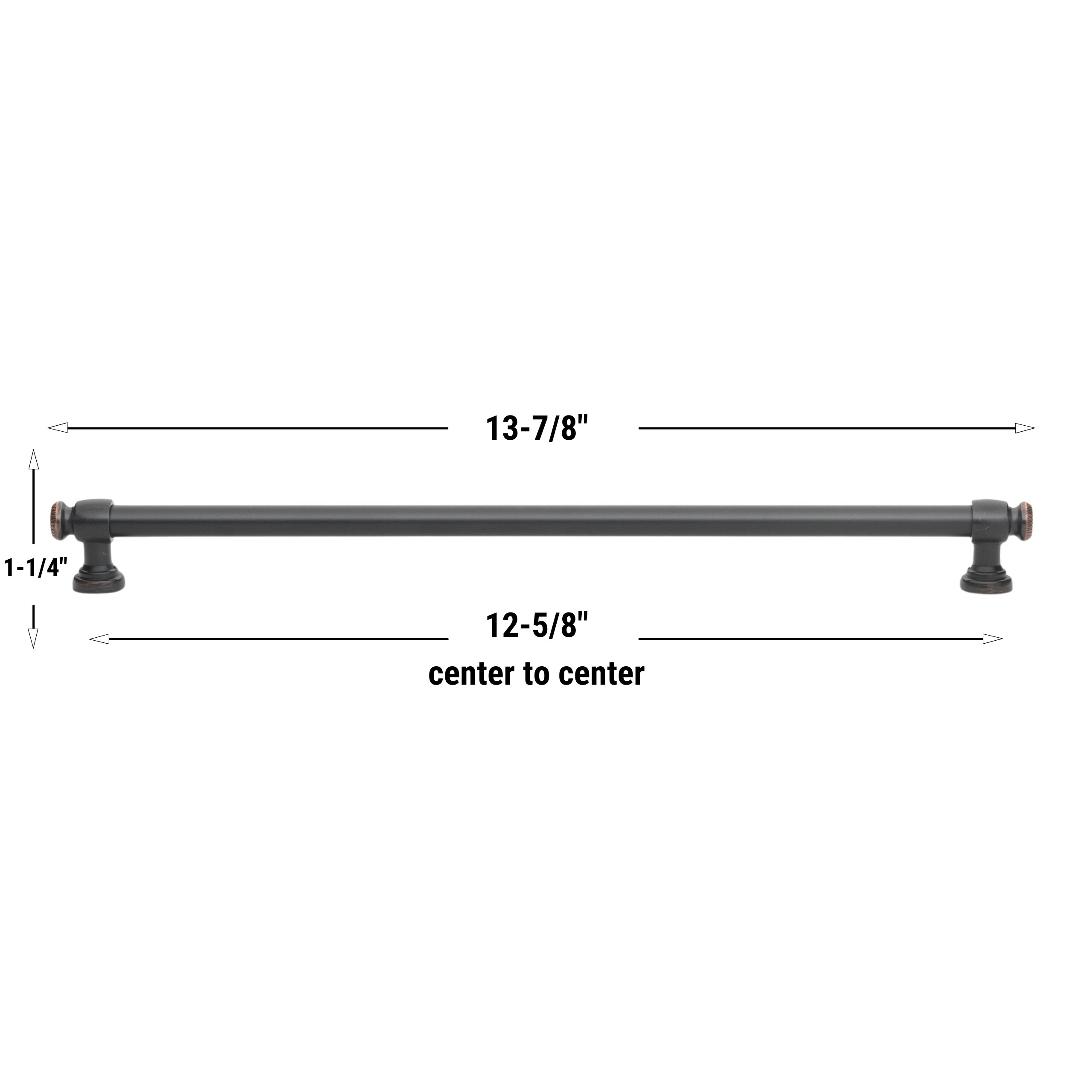 GlideRite Hardware 4361-320-ORB-25 Cabinet-Pulls - View #4
