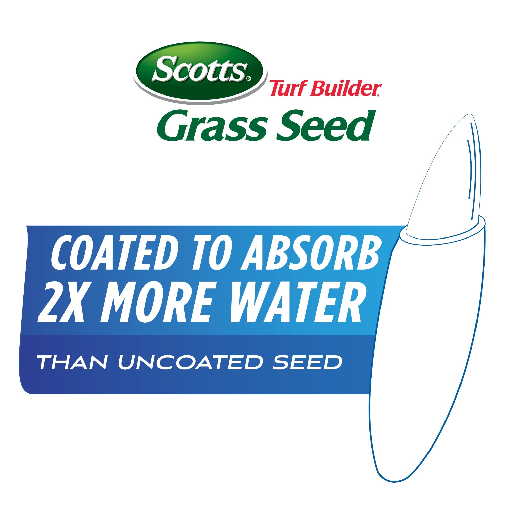 Scotts Turf Builder Argentine 10-lb Bahia Grass Seed in the Grass Seed ...