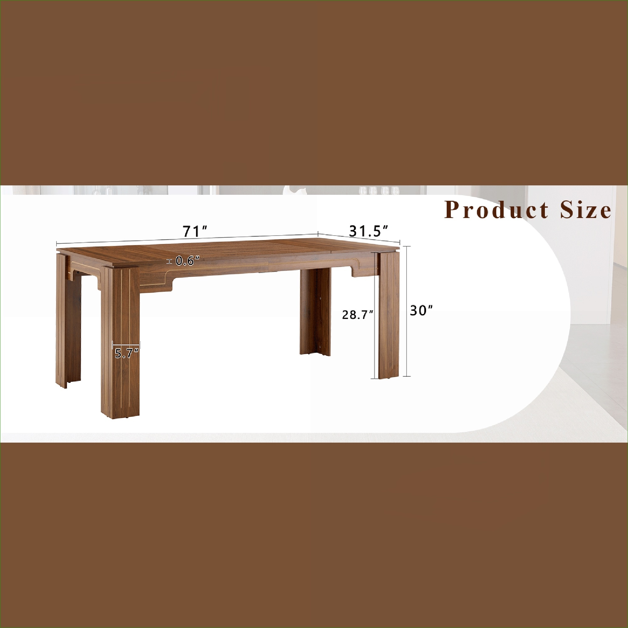 Watnature 5JIBWOVHHF7O Dining-Tables - View #11