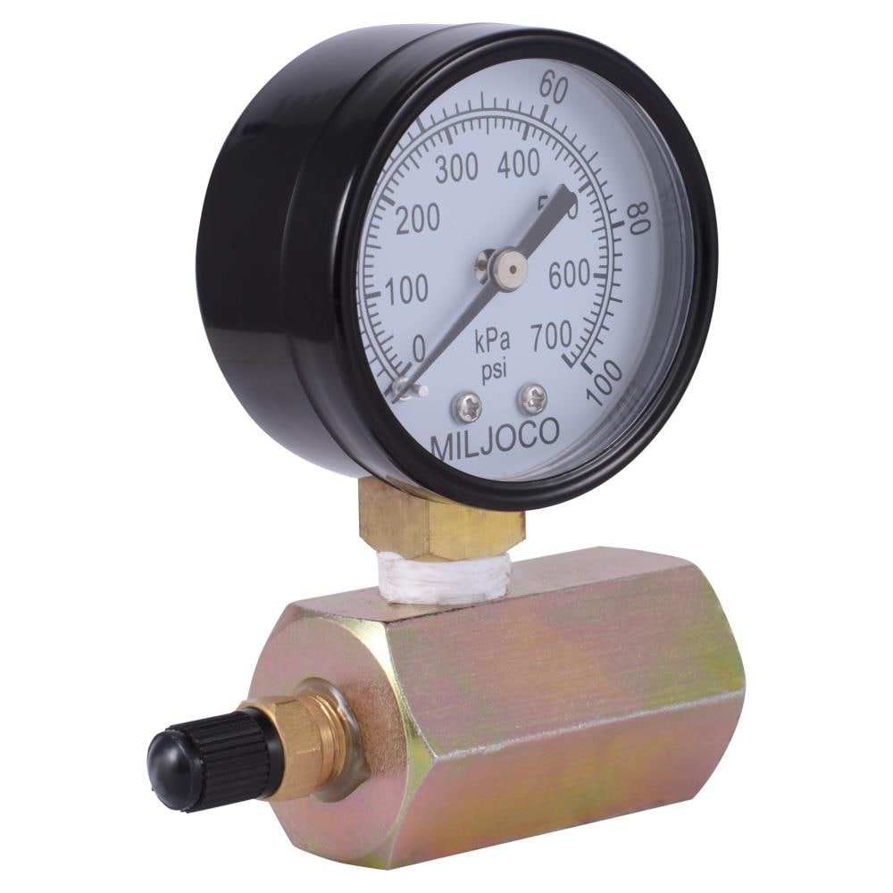30 PSI Gas Test Pressure Gauge 30 Pound 100 kPa 3/4” FNPT Connection Assymbly 