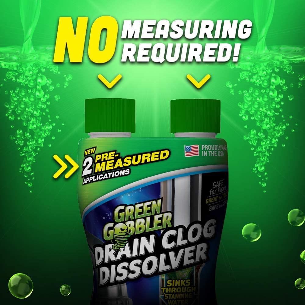 Green Gobbler Drain Clog Dissolver Twin Pack, 2 ct / 31 fl oz - Smith's  Food and Drug
