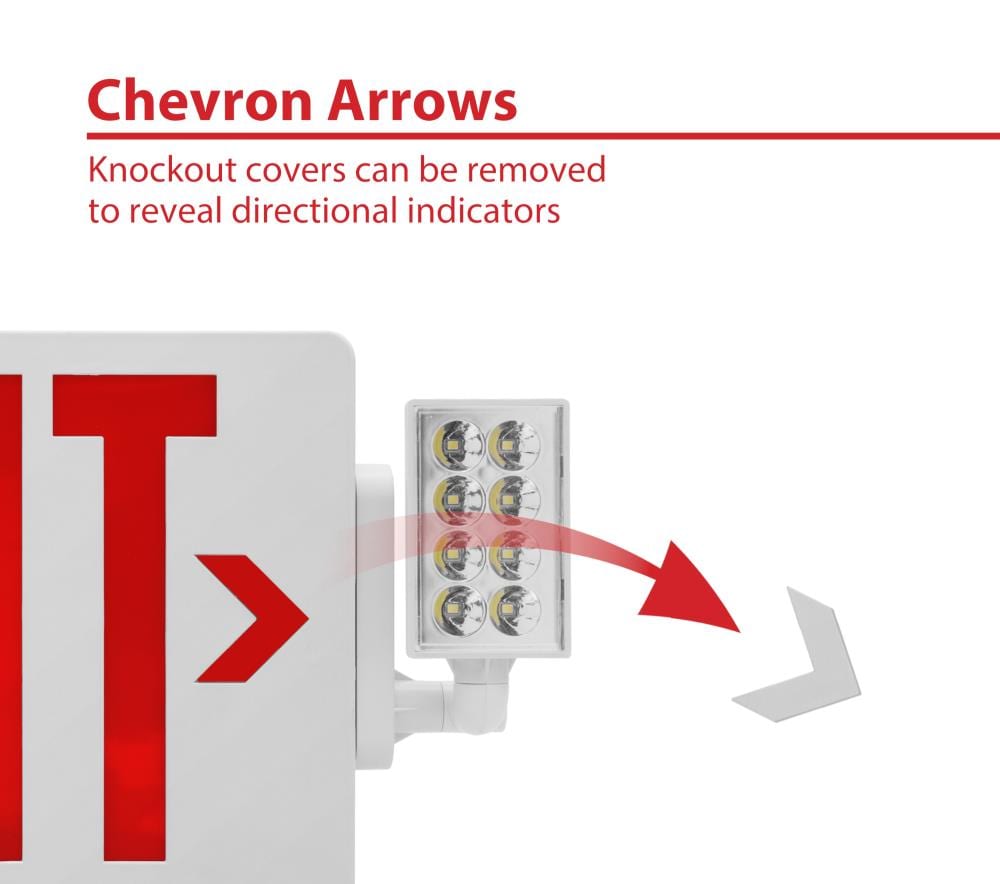 Nicor Lighting ECL21UNVWHR2 Emergency-Exit-Lighting - View #5