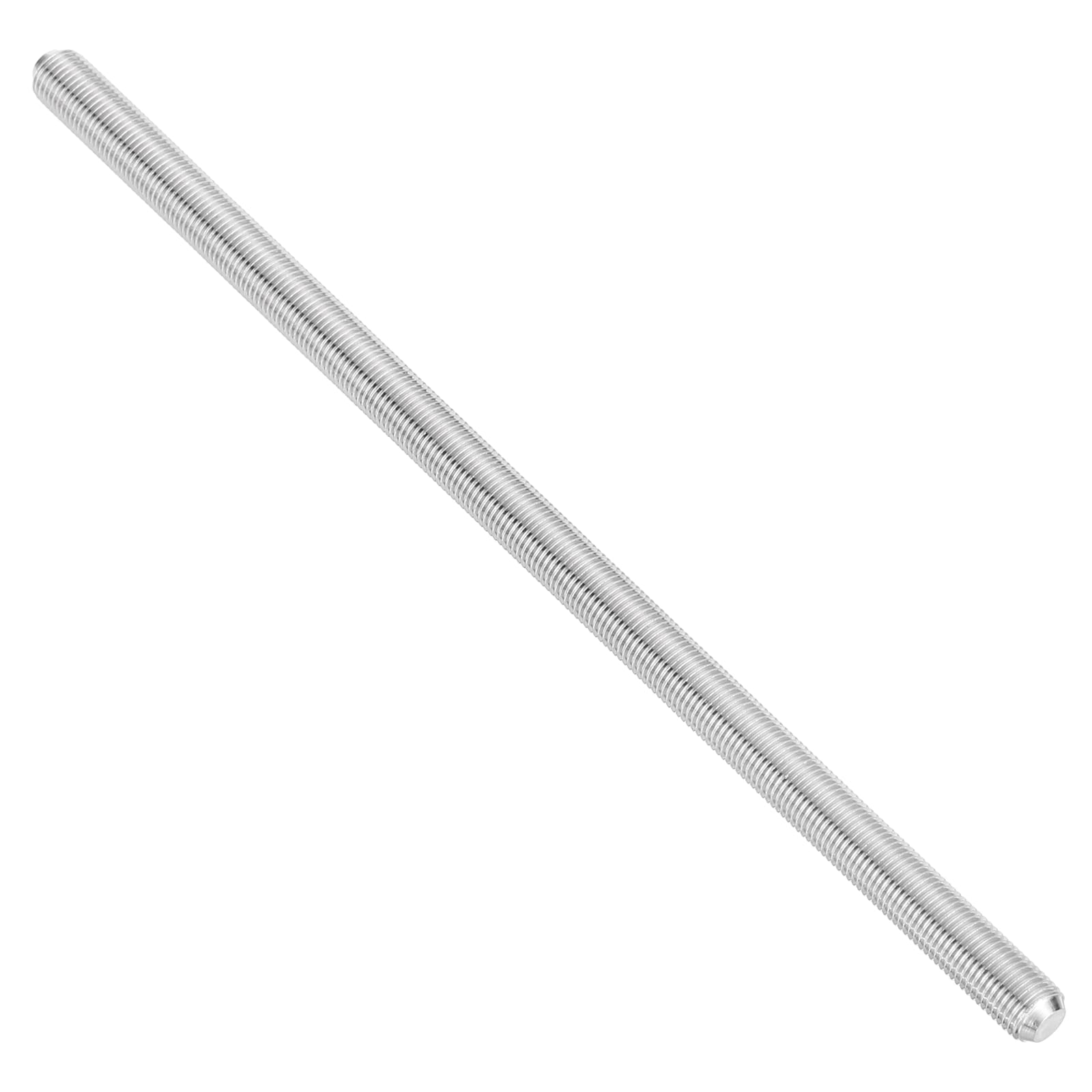 PATIKIL - 3/8inch-24 UNF 304 Stainless Steel Fully Threaded Rod 7.9inch Length Long Threaded Scre...