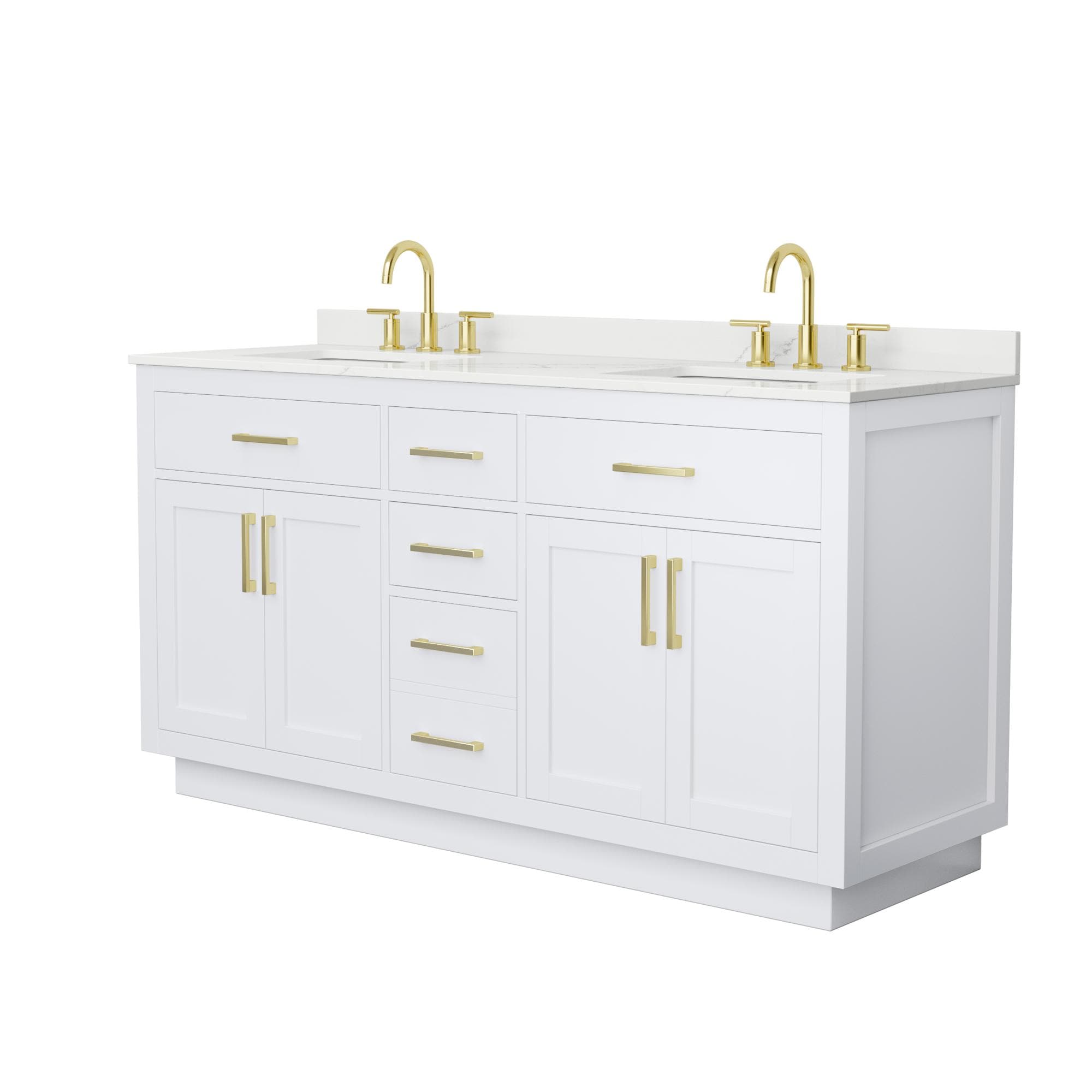 Wyndham Collection WCG262666DWGGTUS3MXX Bath-Vanity-Combo - View #2