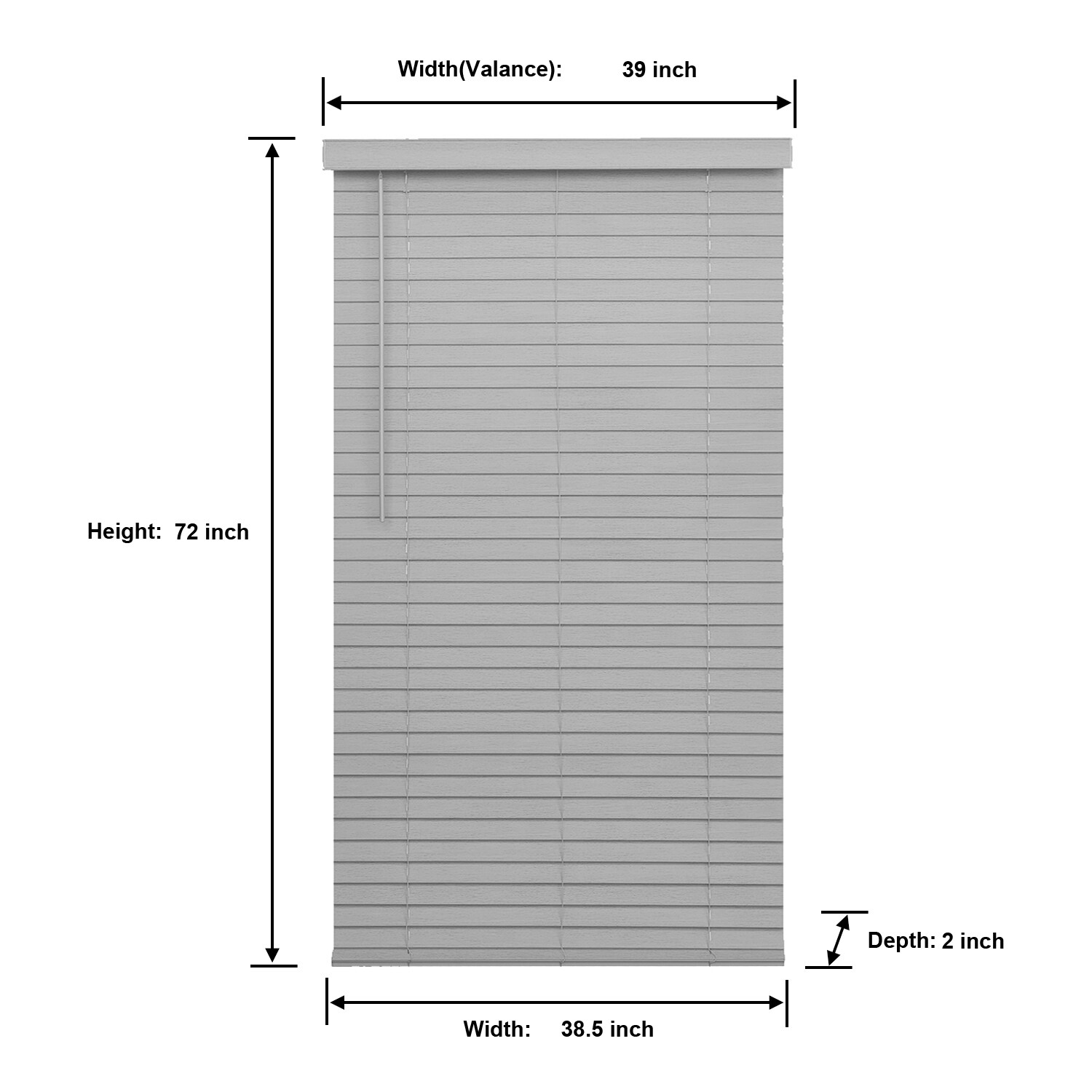 allen + roth DFWDB4272-38.5 blinds - View #7