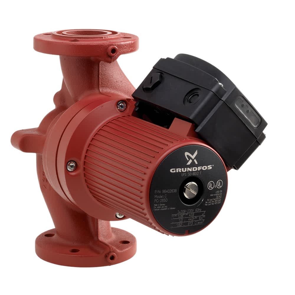 Grundfos UPS 32-160F 3/4 HP 115V Cast Iron 3-Speed Circulator Pump