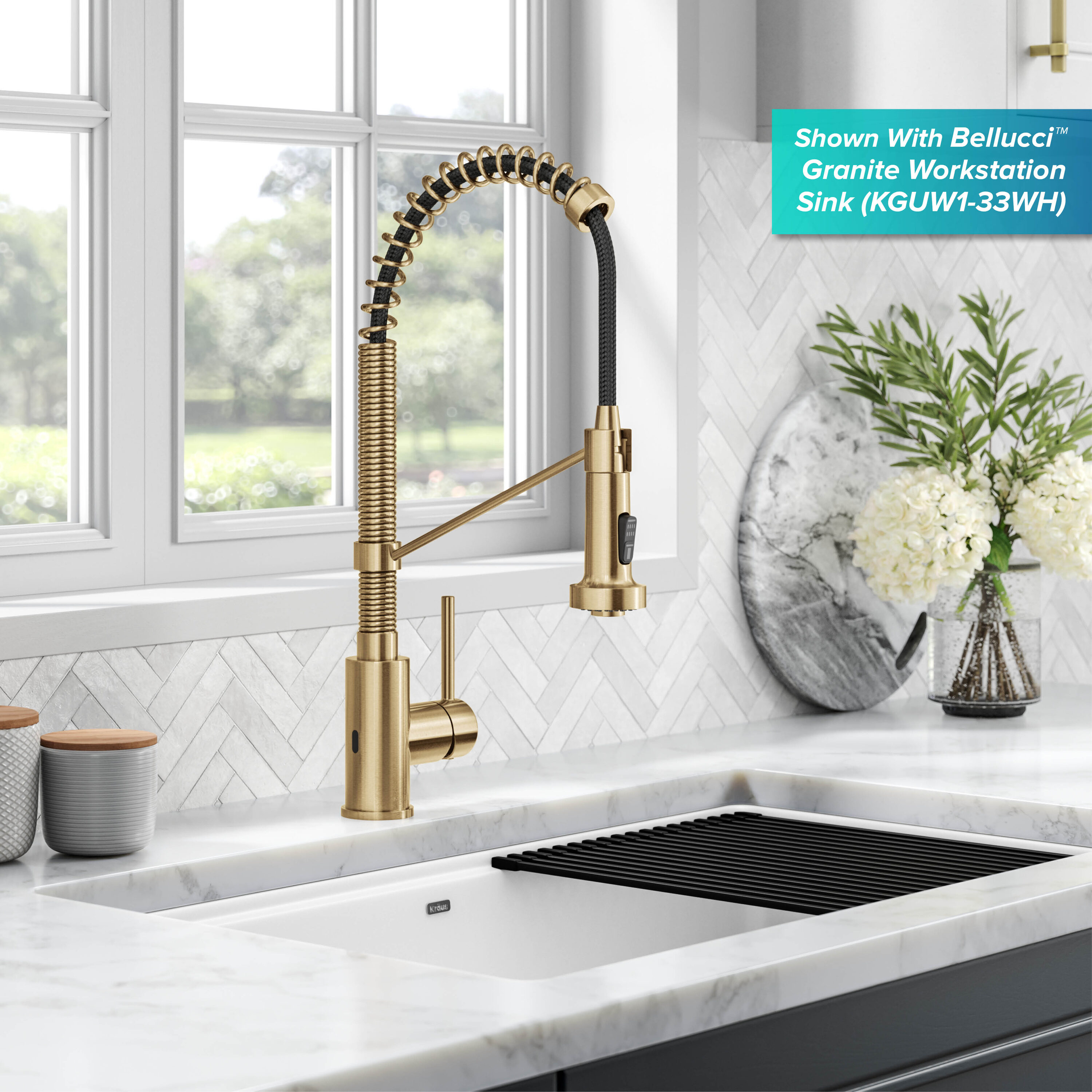 Kraus KSF-1610BB Kitchen-Faucets - View #7