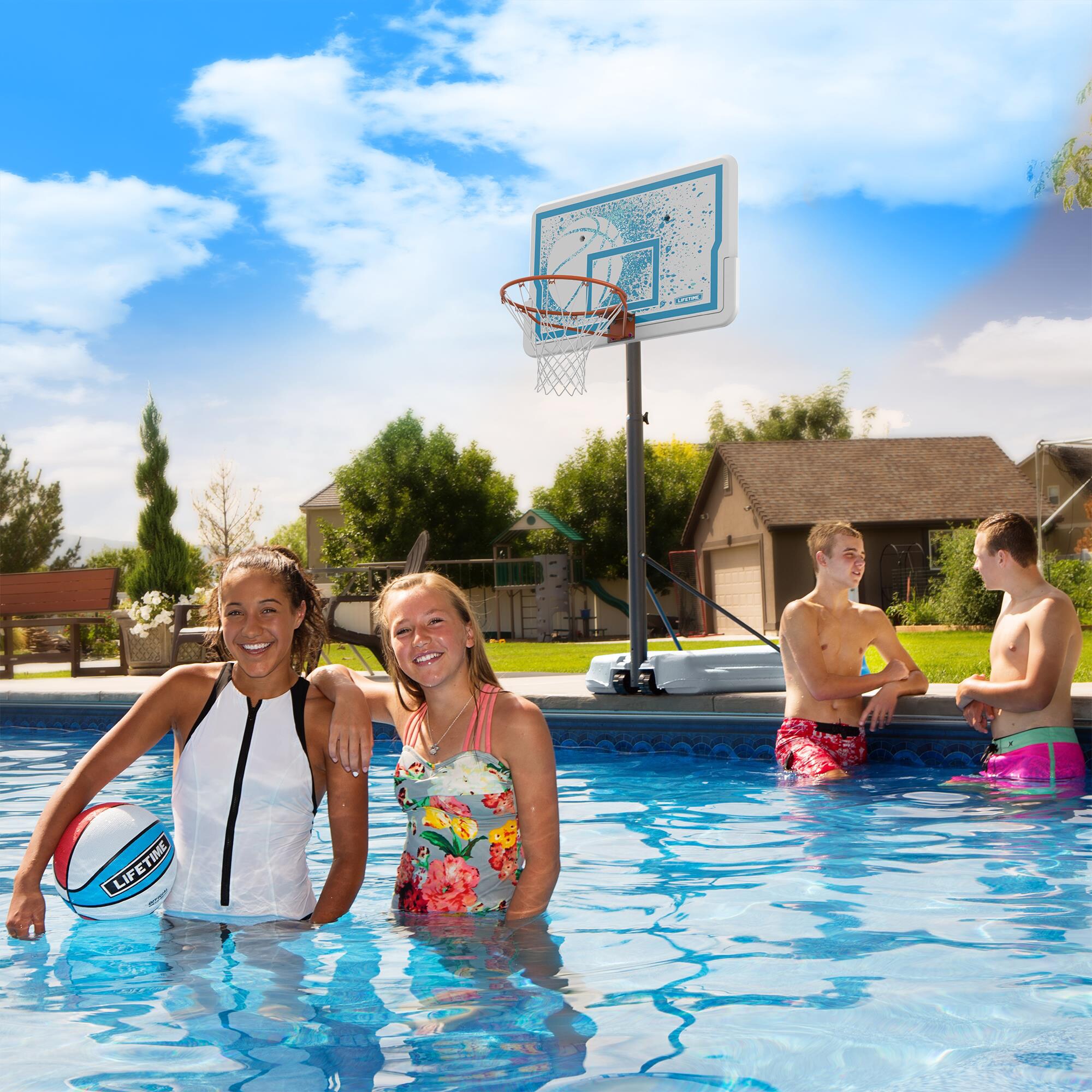 LIFETIME PRODUCTS 1301 Basketball-System - View #7