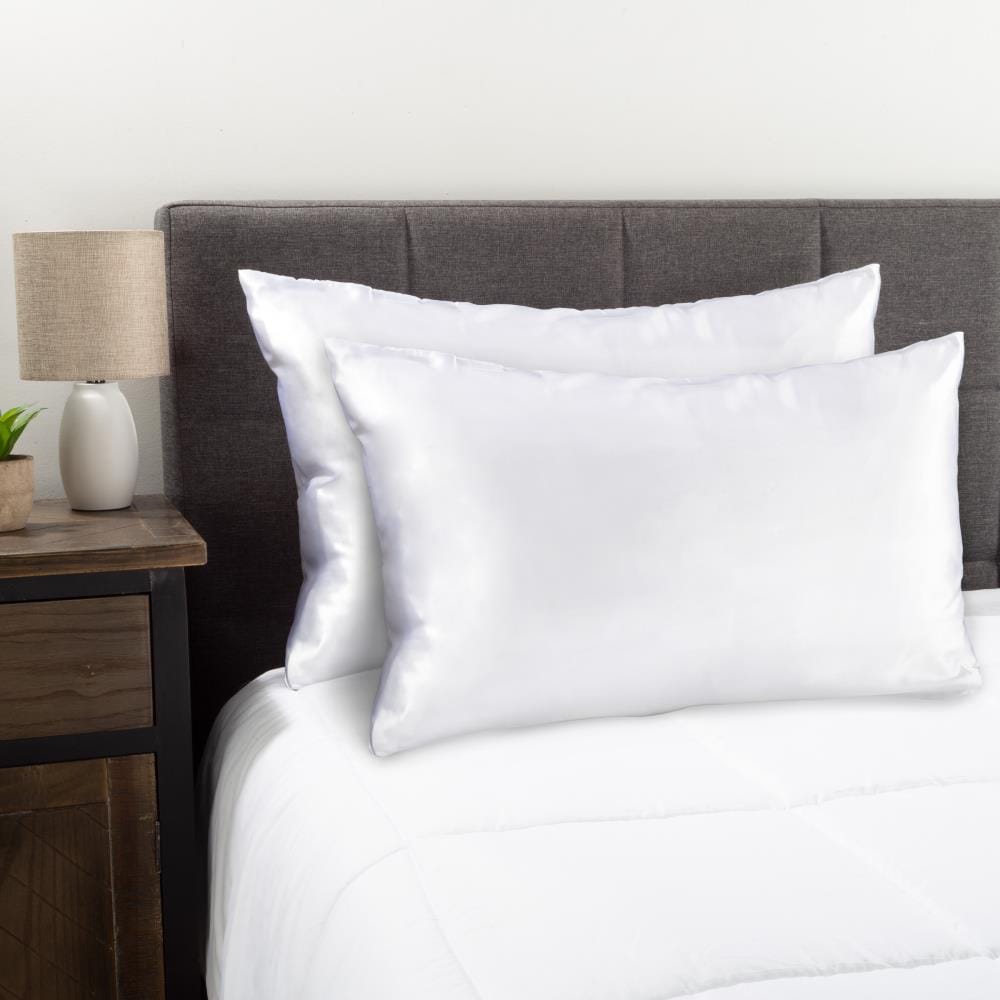 Soft Microfiber Pillowcases Set of 2 Standard King Solid Pillowcase 