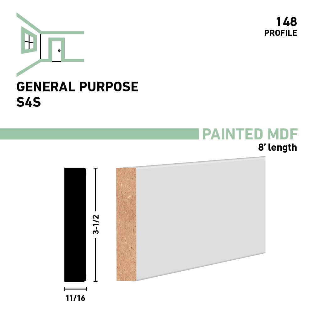 allen + roth 148-PFMDF8 Square-Lattice-Moulding - View #3