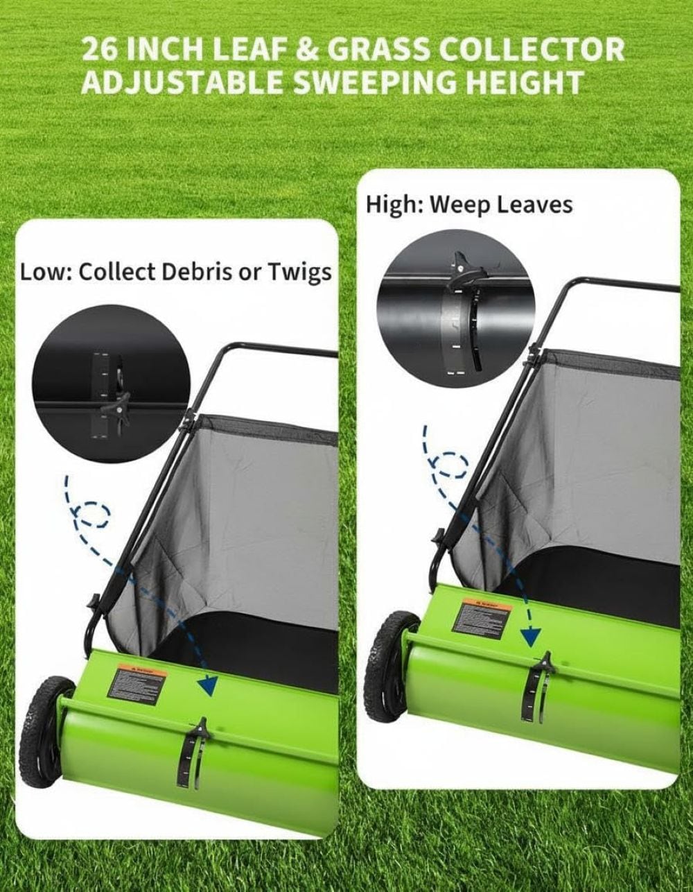 Garvee LYUTRPPG-33PG7DF4 lawnsweeper - View #2