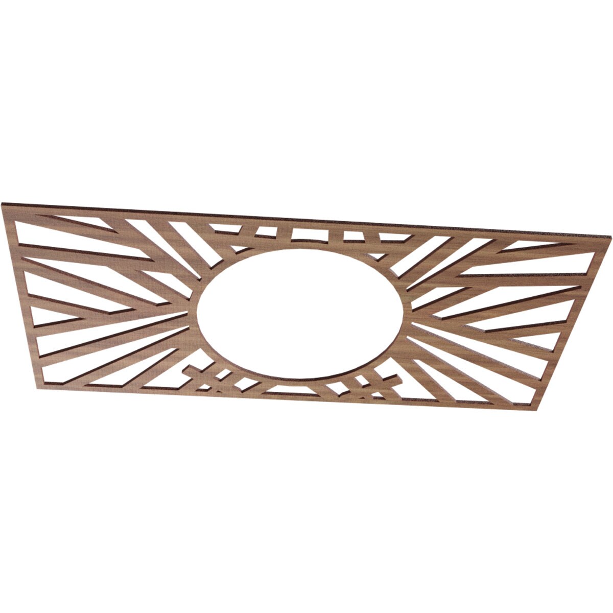 Ekena Millwork CMWP34X17X0250HOWA Ceiling-Medallions - View #2