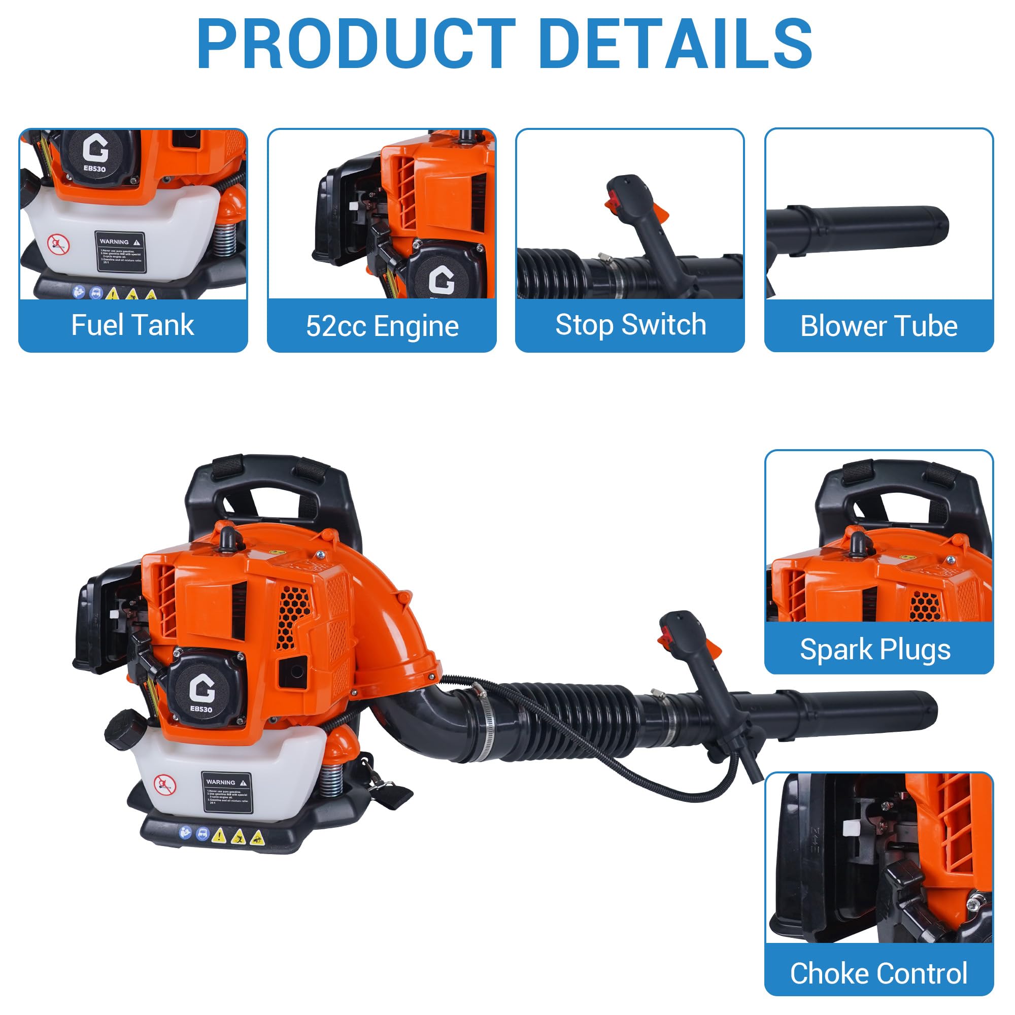 DEXSO ENCOREPPGBA14920 Cordless-Electric-Blowers - View #4