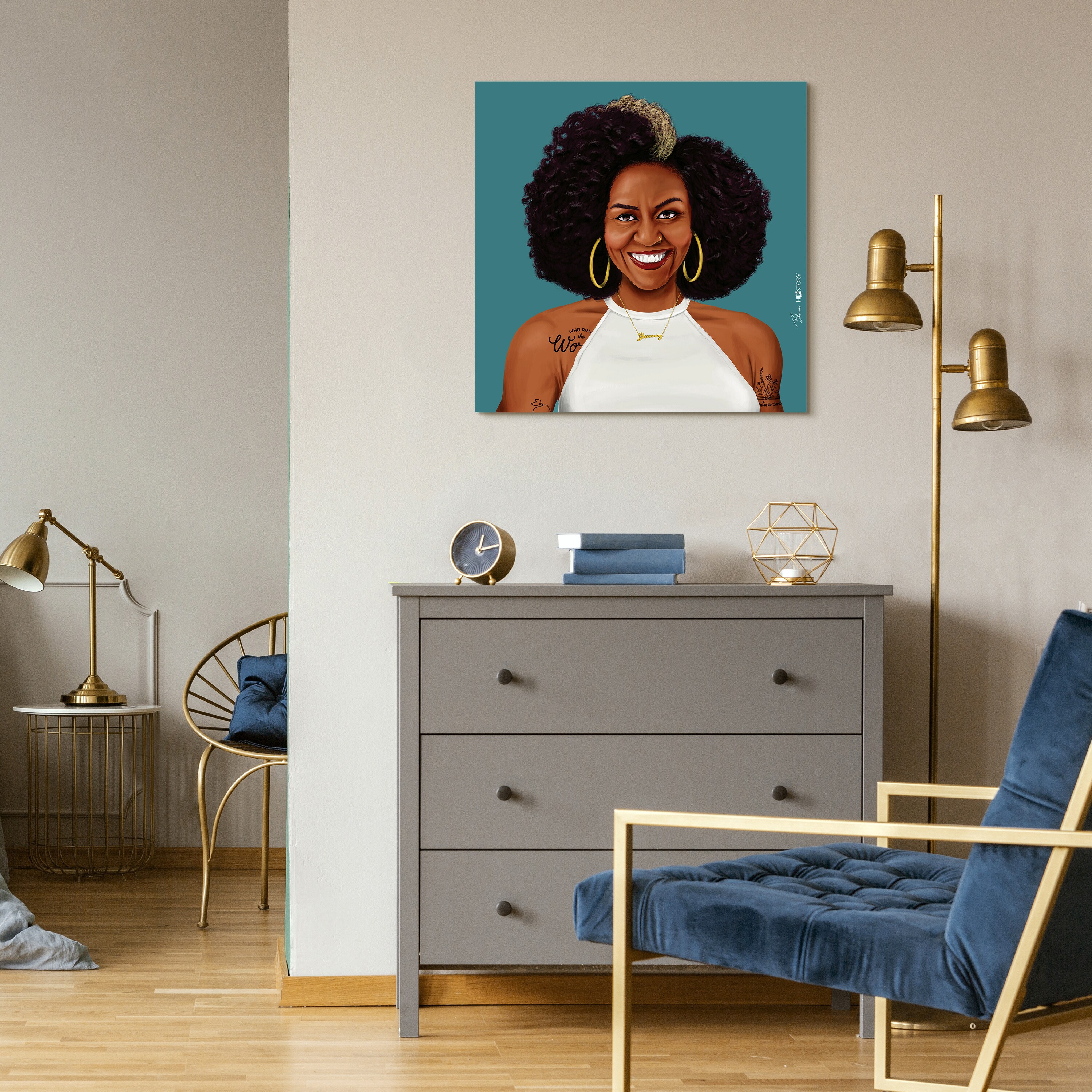 Empire Art Direct TMP-HIP21-2424 Wall-Art - View #3