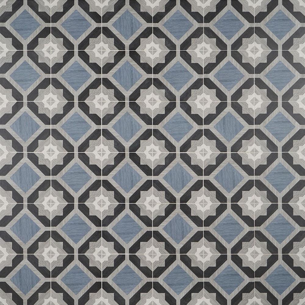 Ventura Starwood 8" x 8" Multicolor Matte Porcelain Tile