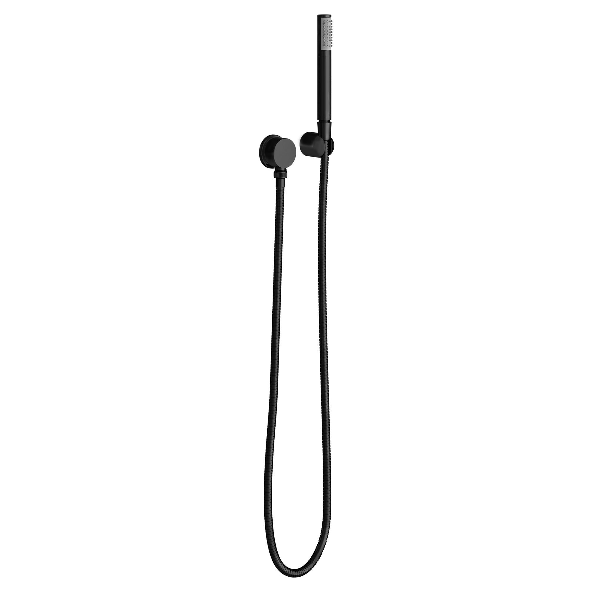 American Standard 1662609.243 Contemporary Matte Black 1-handle Single function Rectangle Shower Faucet