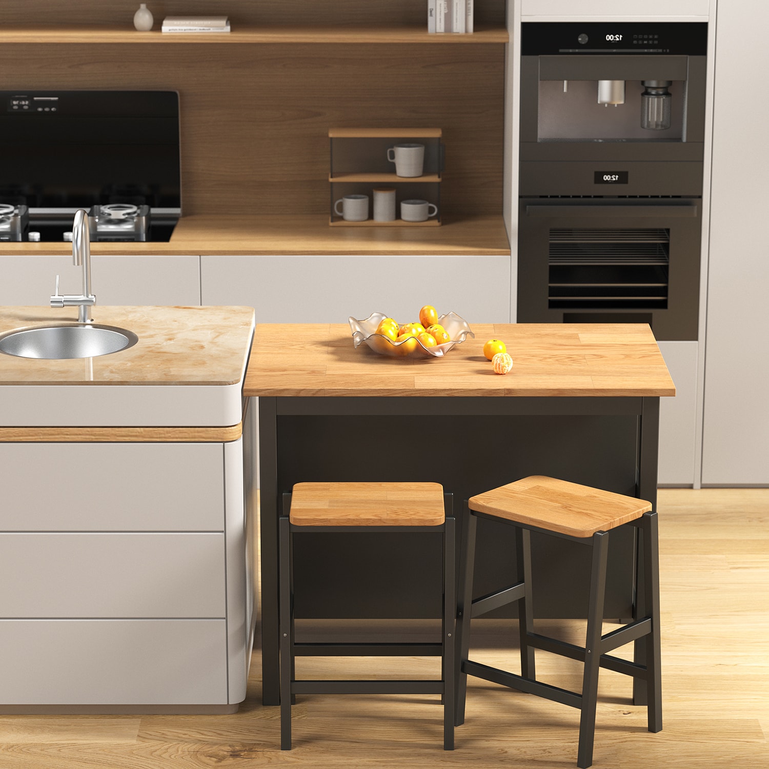 SINOFURN SYA010206BK Dining-Sets - View #12