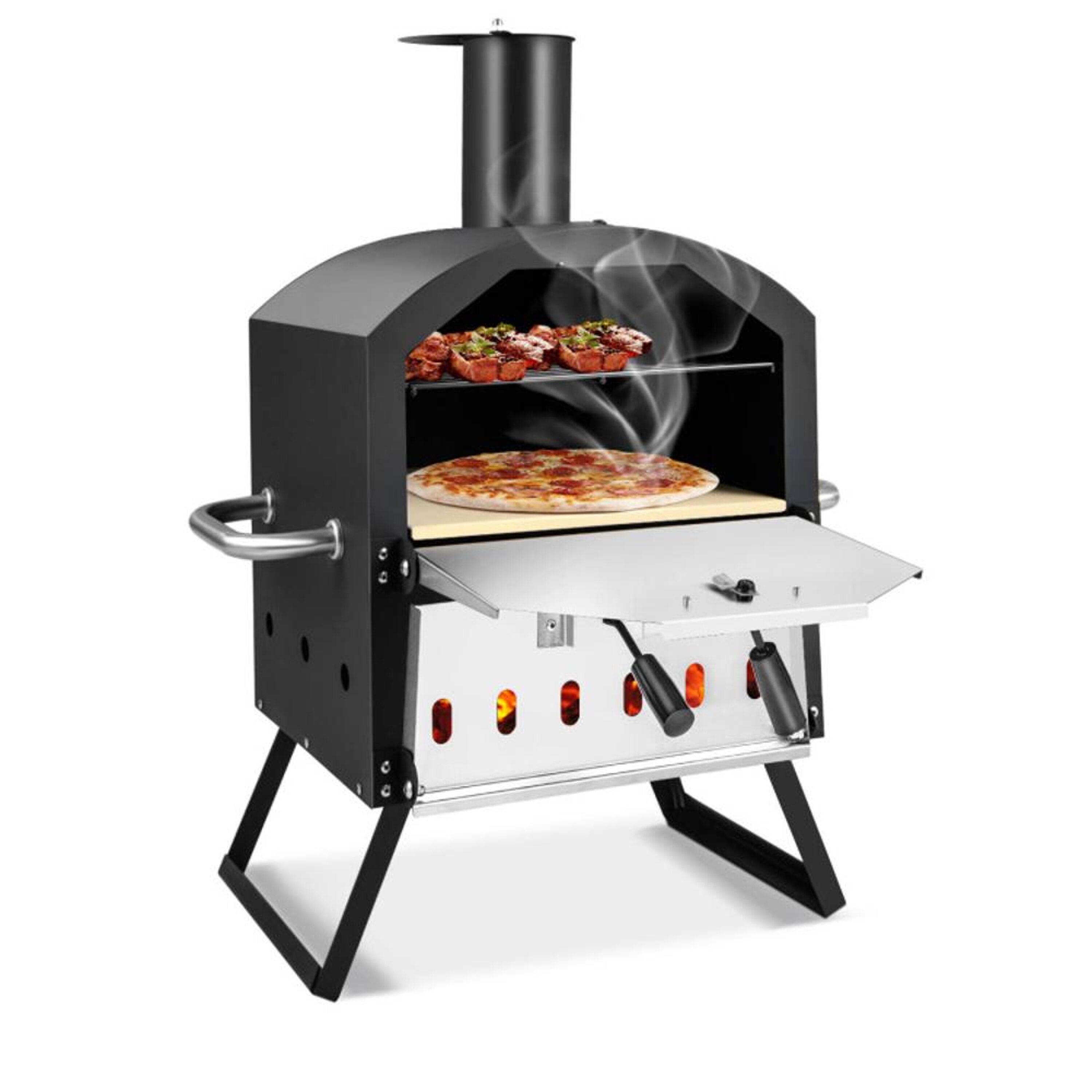 BABOOM BOM-0814BK-CO Outdoor-Pizza-Ovens - View #4