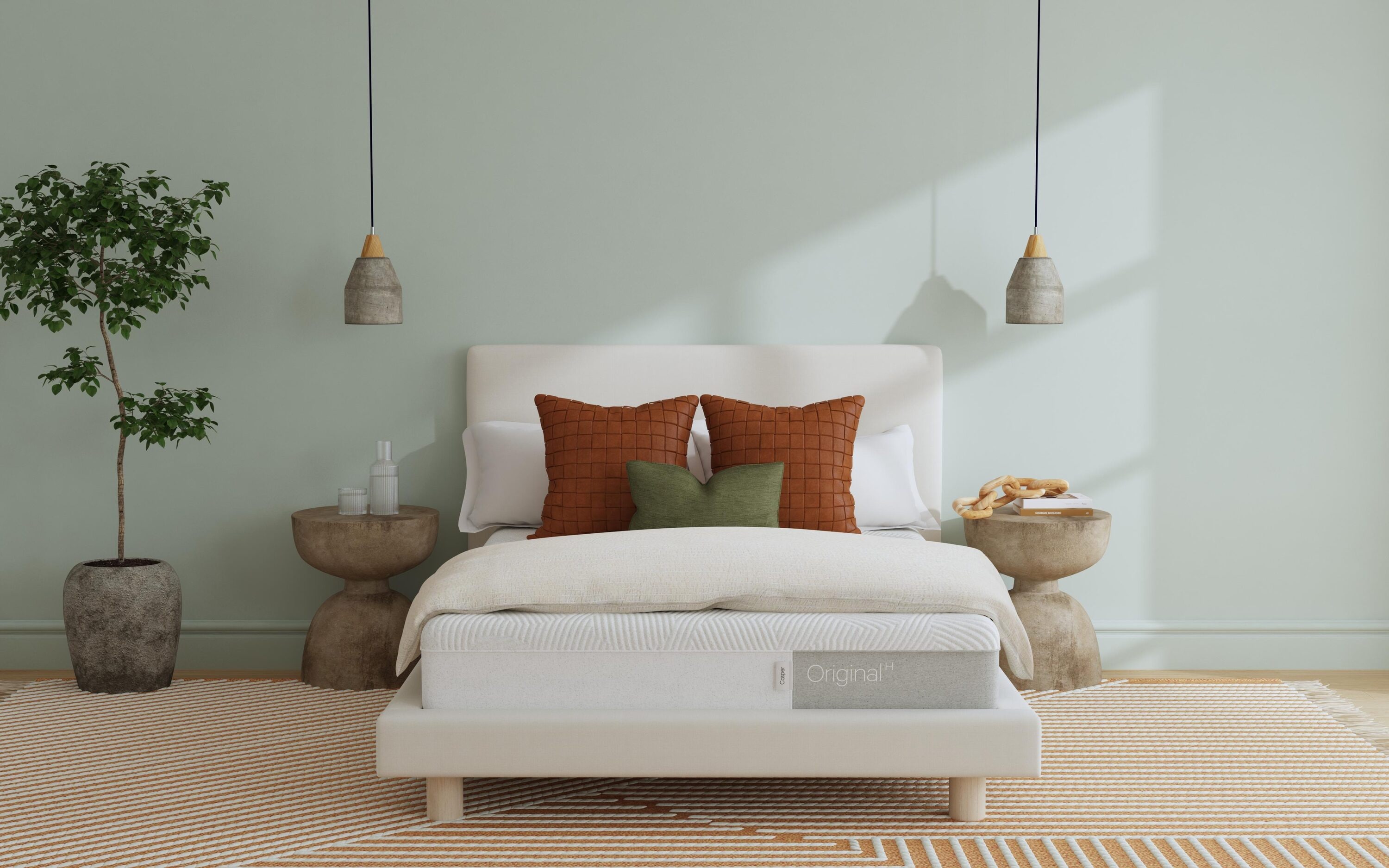 Casper 950-000073-005 Original Hybrid 11-in Medium King Hybrid Memory Foam/Coil Blend Mattress in a Box