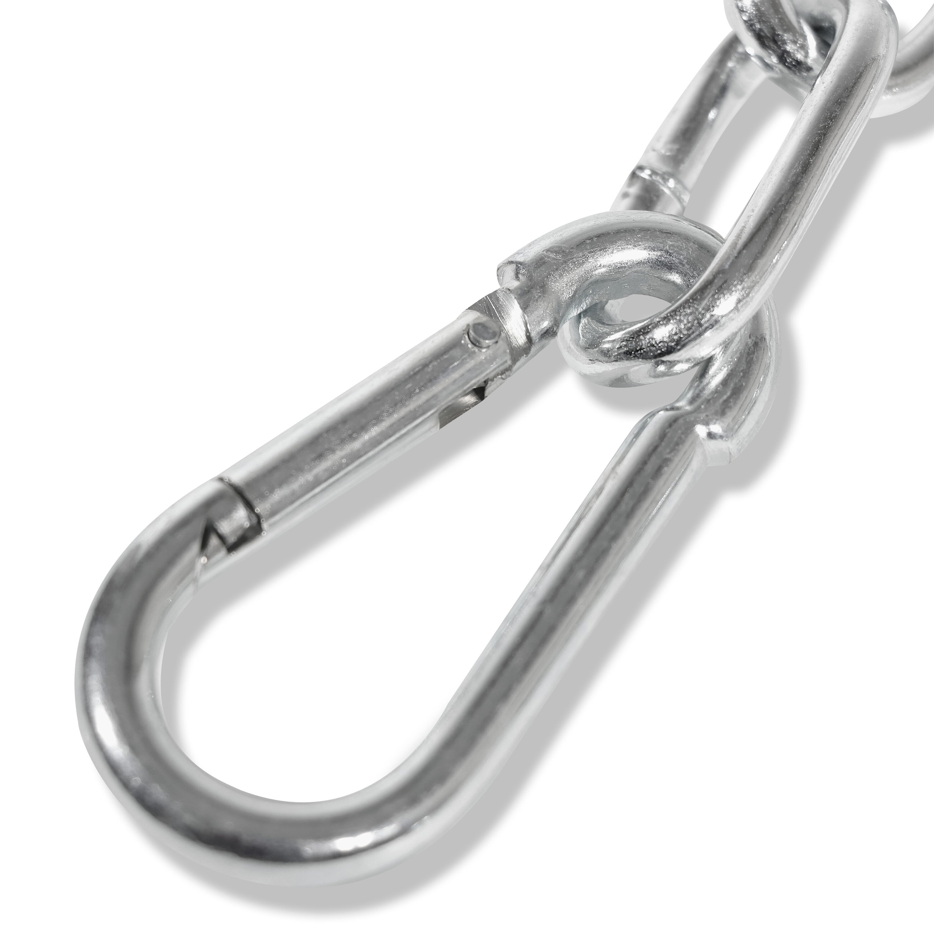 Trademark Innovations Heavy Bag Chains - 12-in Zinc Coated Steel Swivel Chains  for Boxing, Kickboxing, and MMA - Fits Bags up to 150lbs in the Sports  Equipment department at