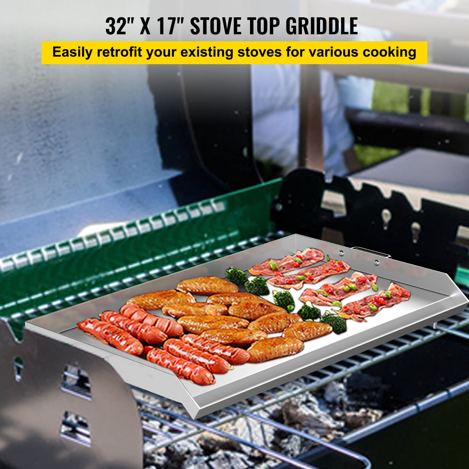 VEVOR SKJGPDJG32X17YC01V0 Grill-Toppers - View #3