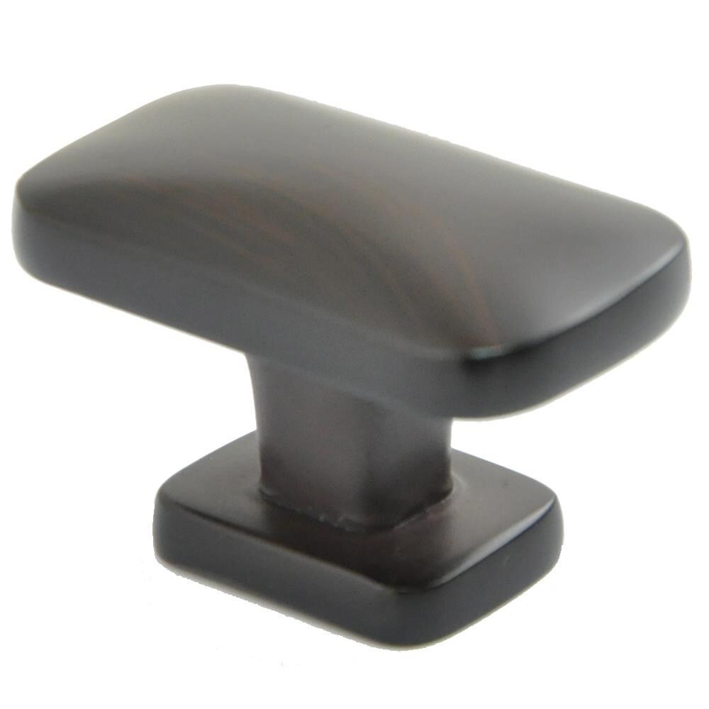 Rusticware 902ORB Satin Nickel Rectangular Modern Cabinet Knob