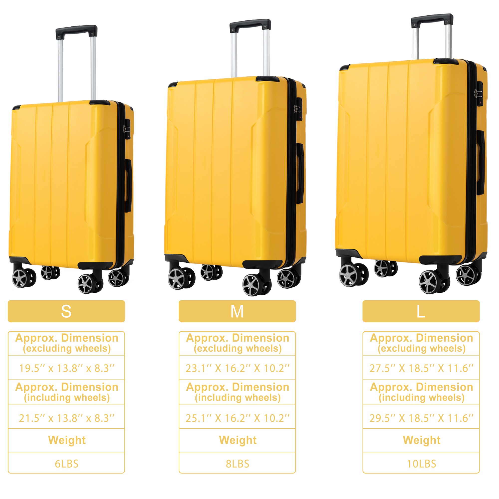Bybafun YD9500019 Luggage-And-Luggage-Sets - View #11