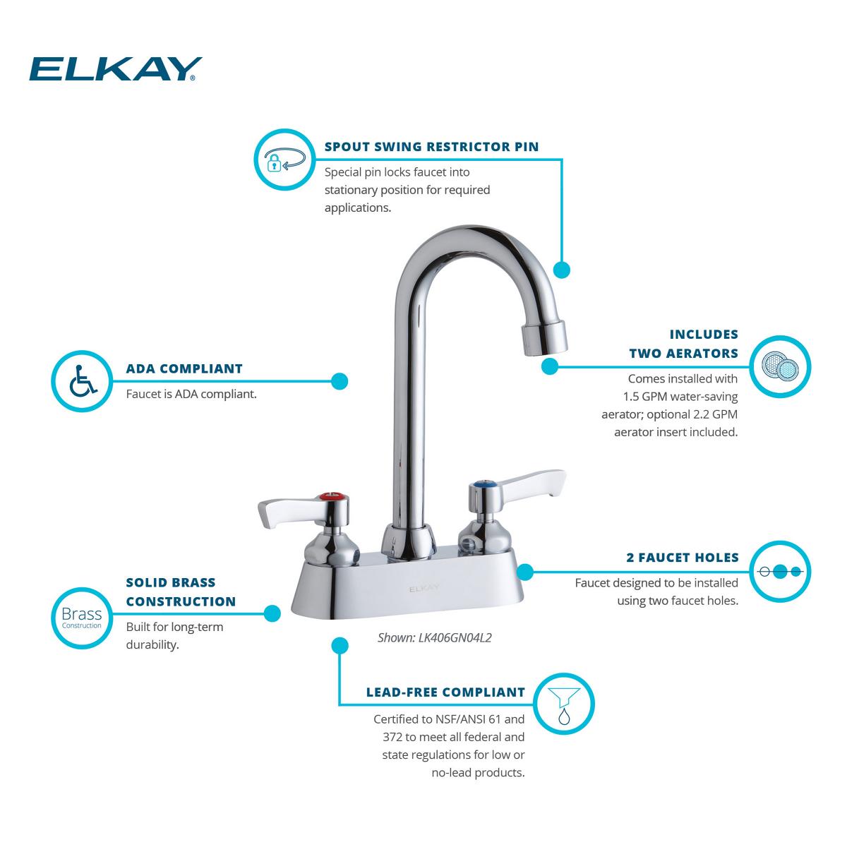 Elkay LK406GN04L2 Kitchen-Faucets - View #4