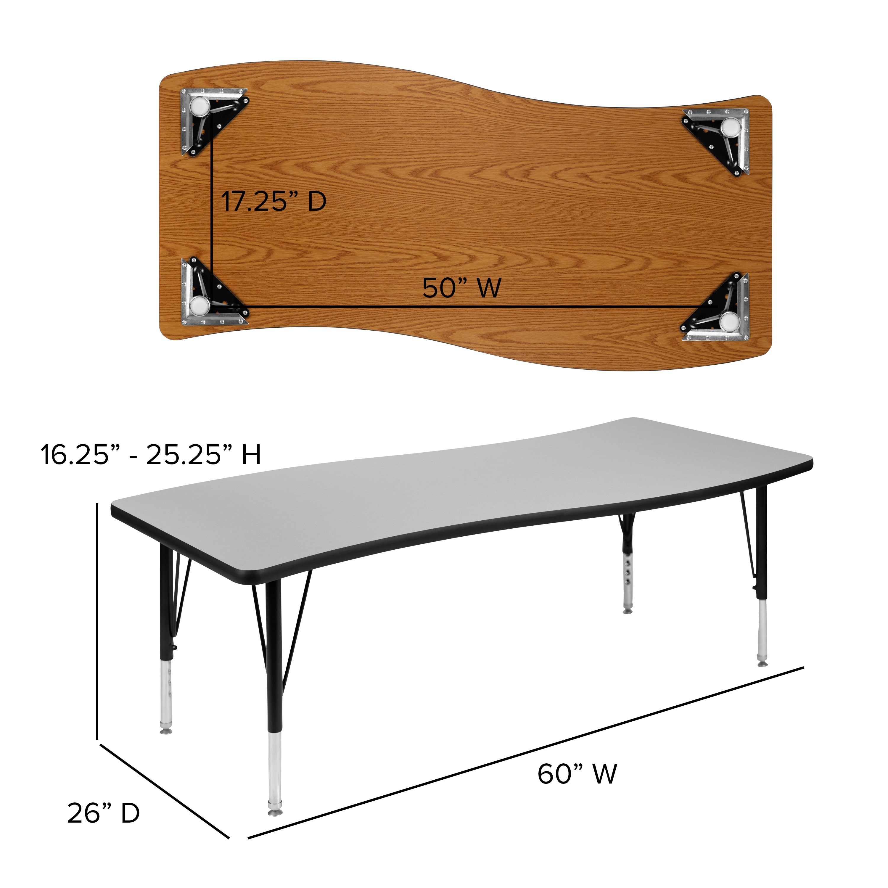 Flash Furniture 889142515258 Kids-Play-Tables - View #5